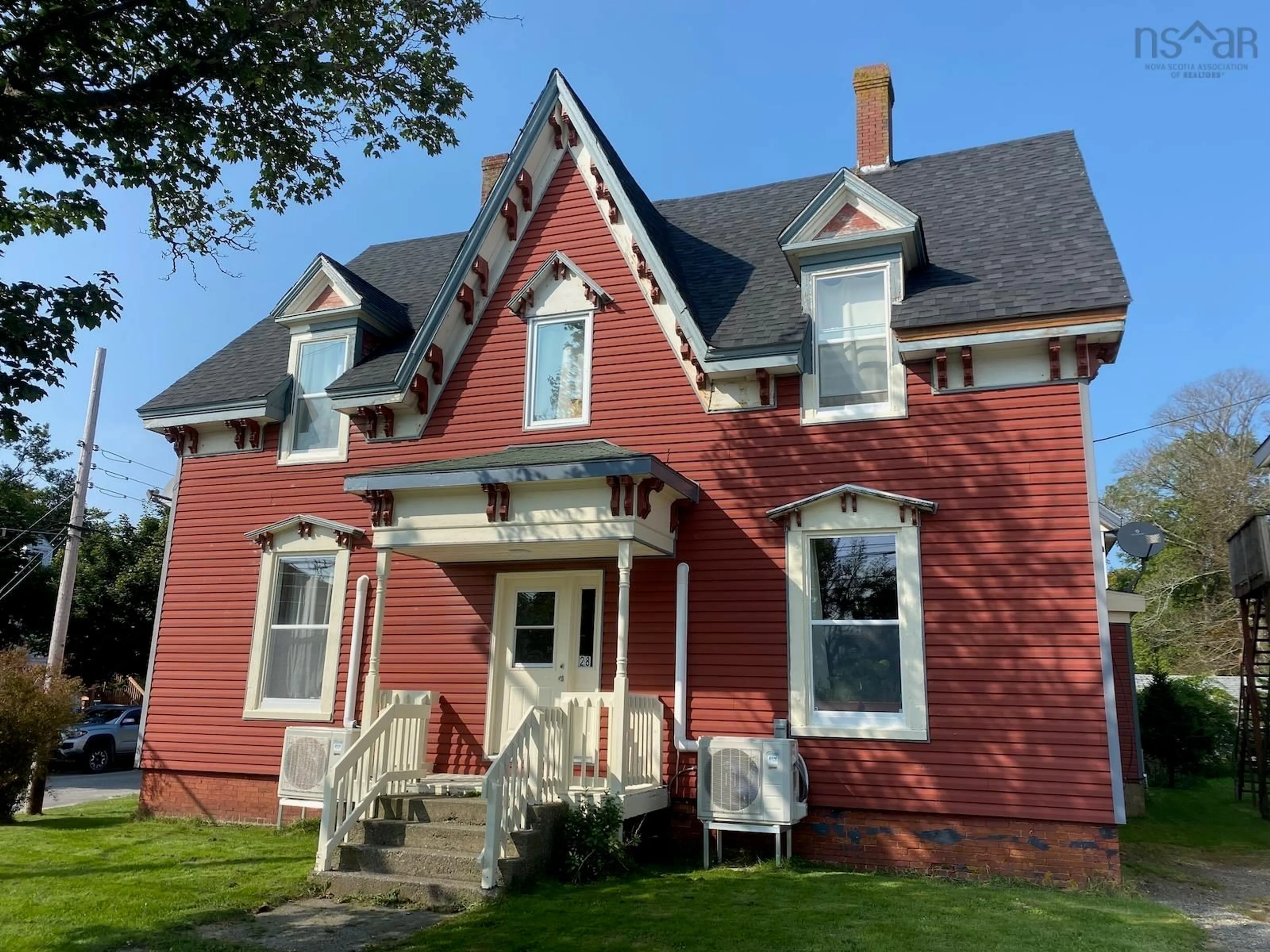 Home with brick exterior material, street for 28 Parade St, Yarmouth Nova Scotia B5A 3A8