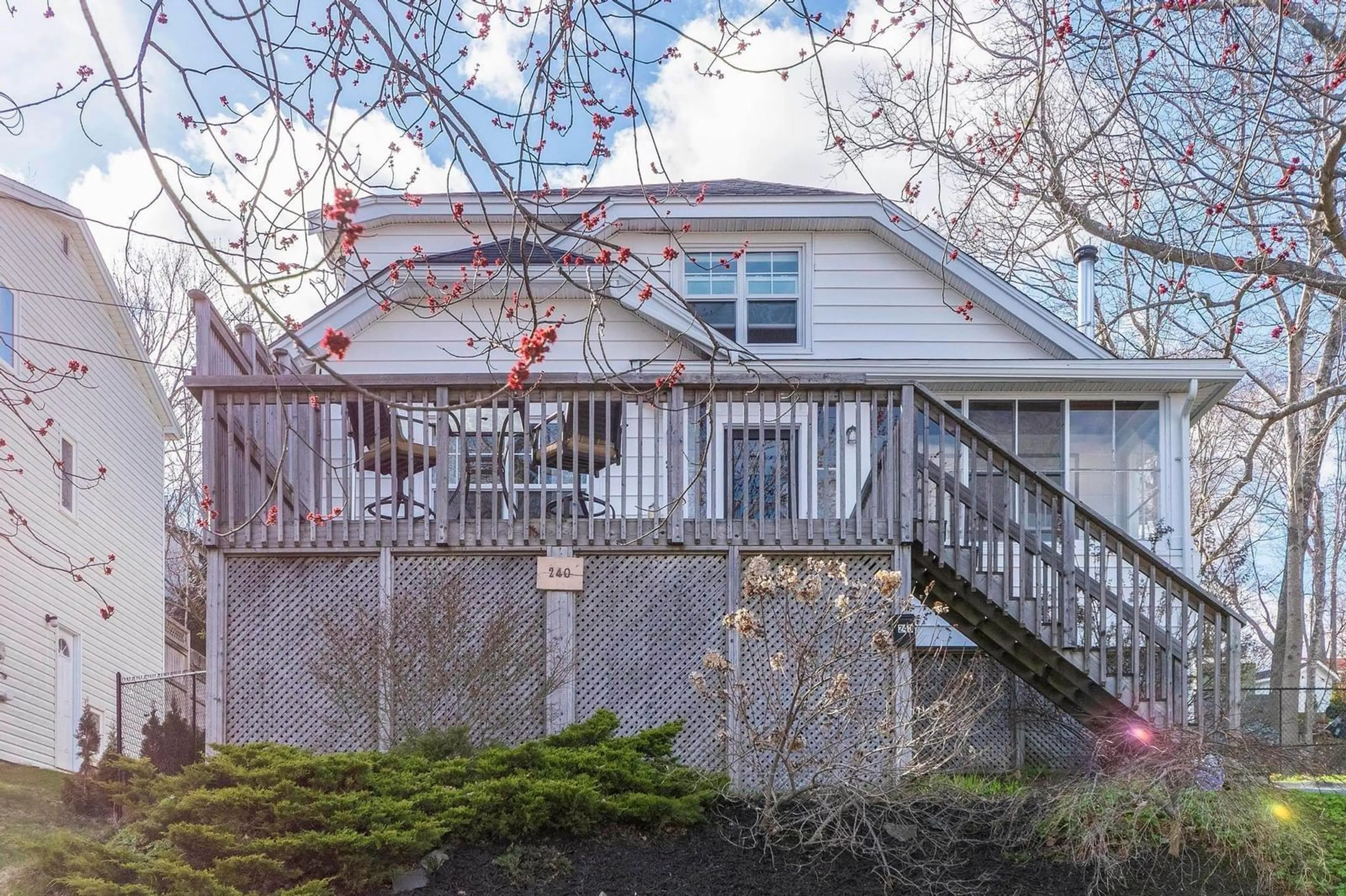 Patio, street for 240 High St, Bedford Nova Scotia B4A 1M6