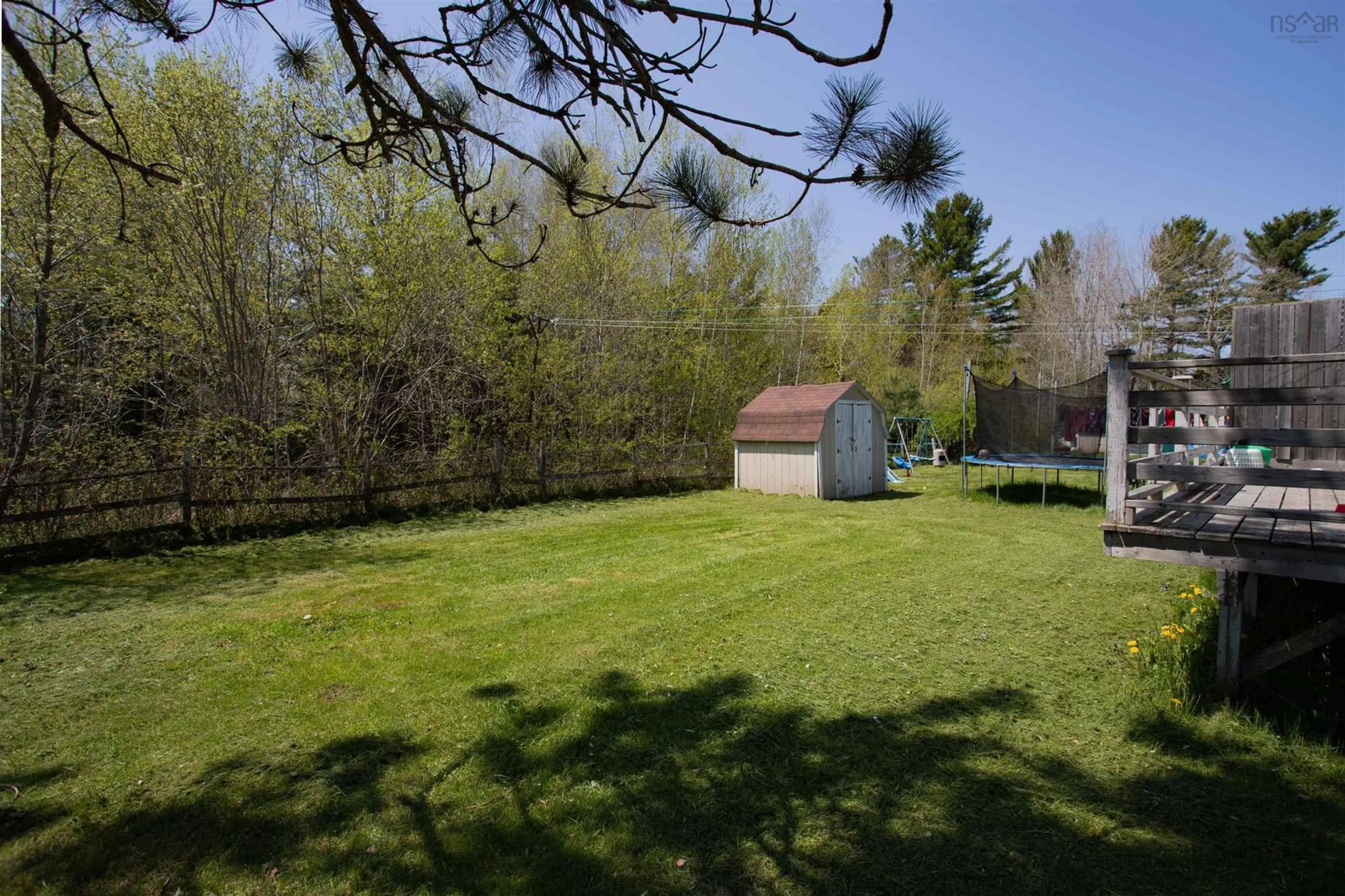 A pic from outside/outdoor area/front of a property/back of a property/a pic from drone, forest/trees view for 989-991 Glasgow Ave, Greenwood Nova Scotia B0P 1R0
