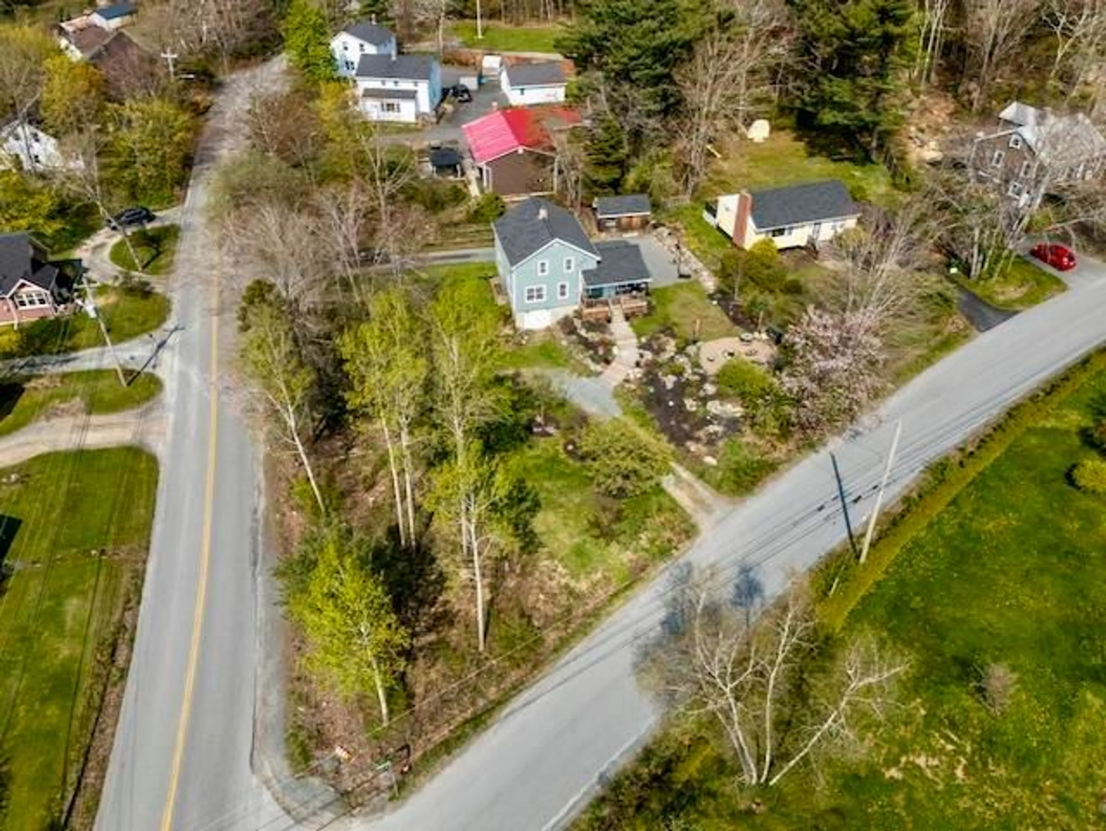 A pic from outside/outdoor area/front of a property/back of a property/a pic from drone, street for 6 Hall Rd, Waverley Nova Scotia B2R 1N2