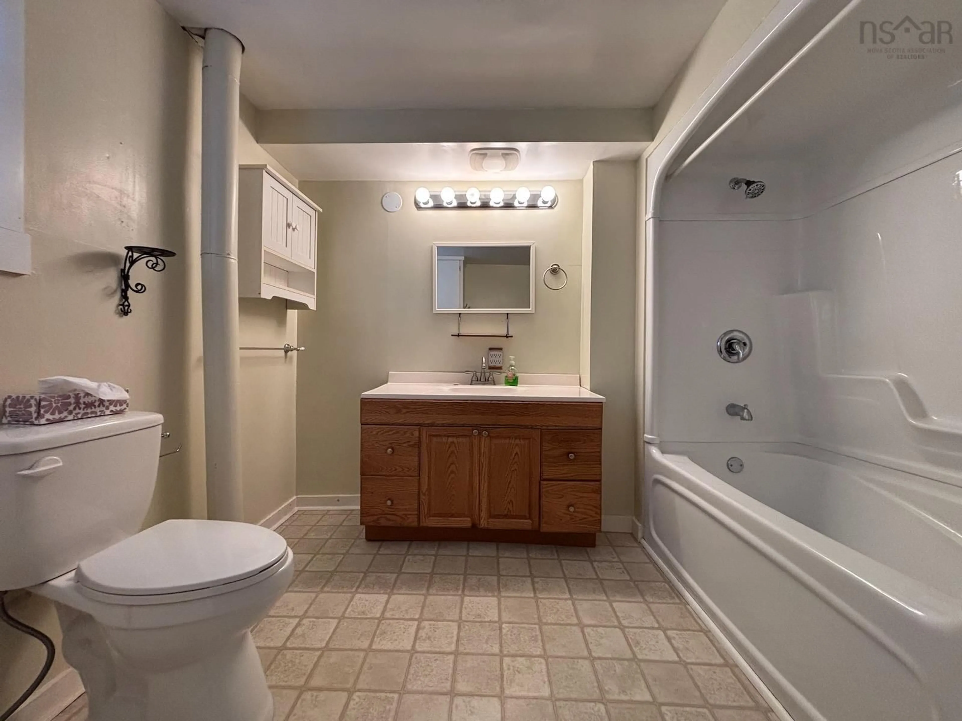 Standard bathroom, ceramic/tile floor for 3190 Highway 1, Port Maitland Nova Scotia B5A 5T3