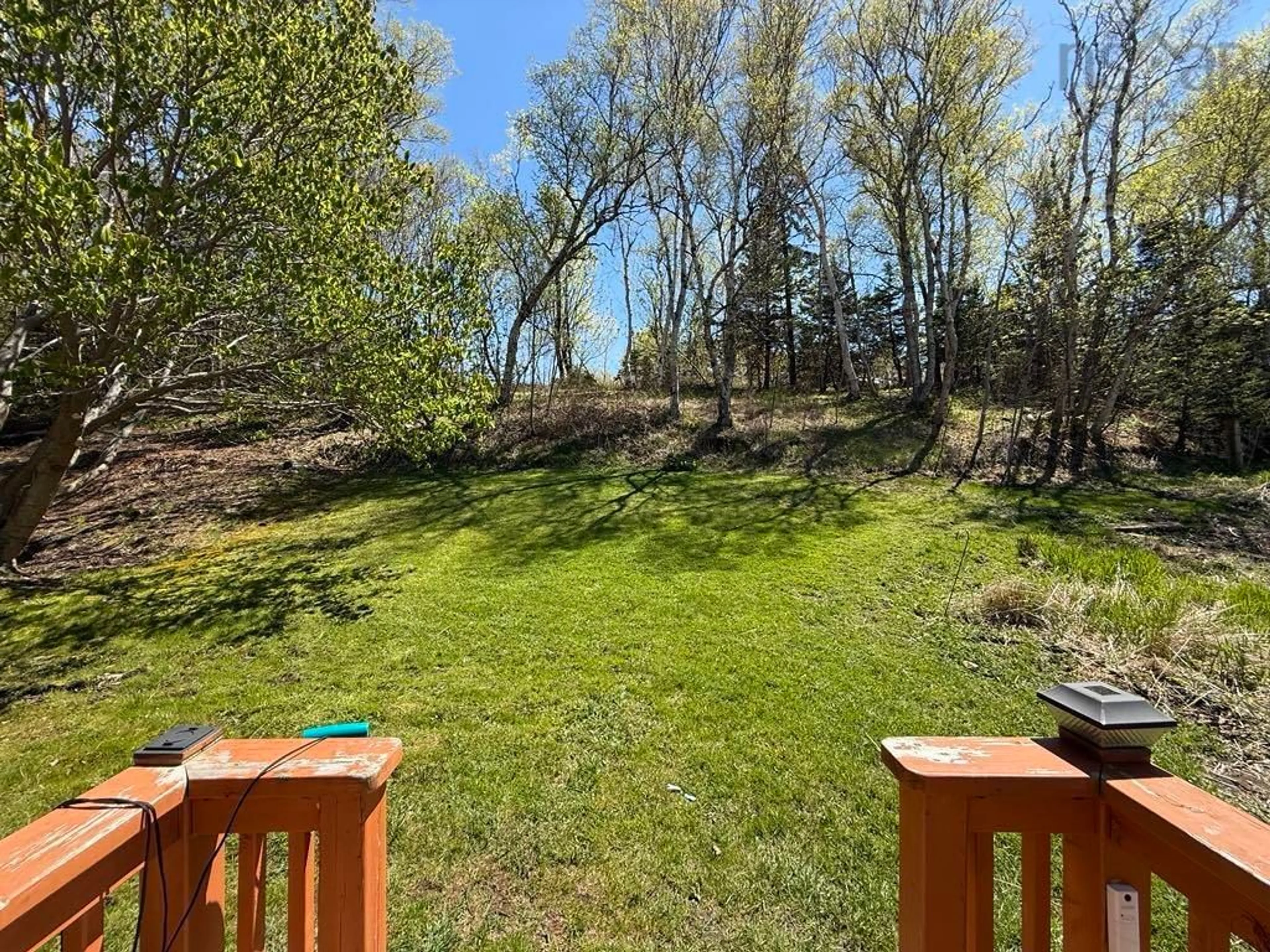 Patio, forest/trees view for 774 Brinton Rd, Port Lorne Nova Scotia B0S 1R0