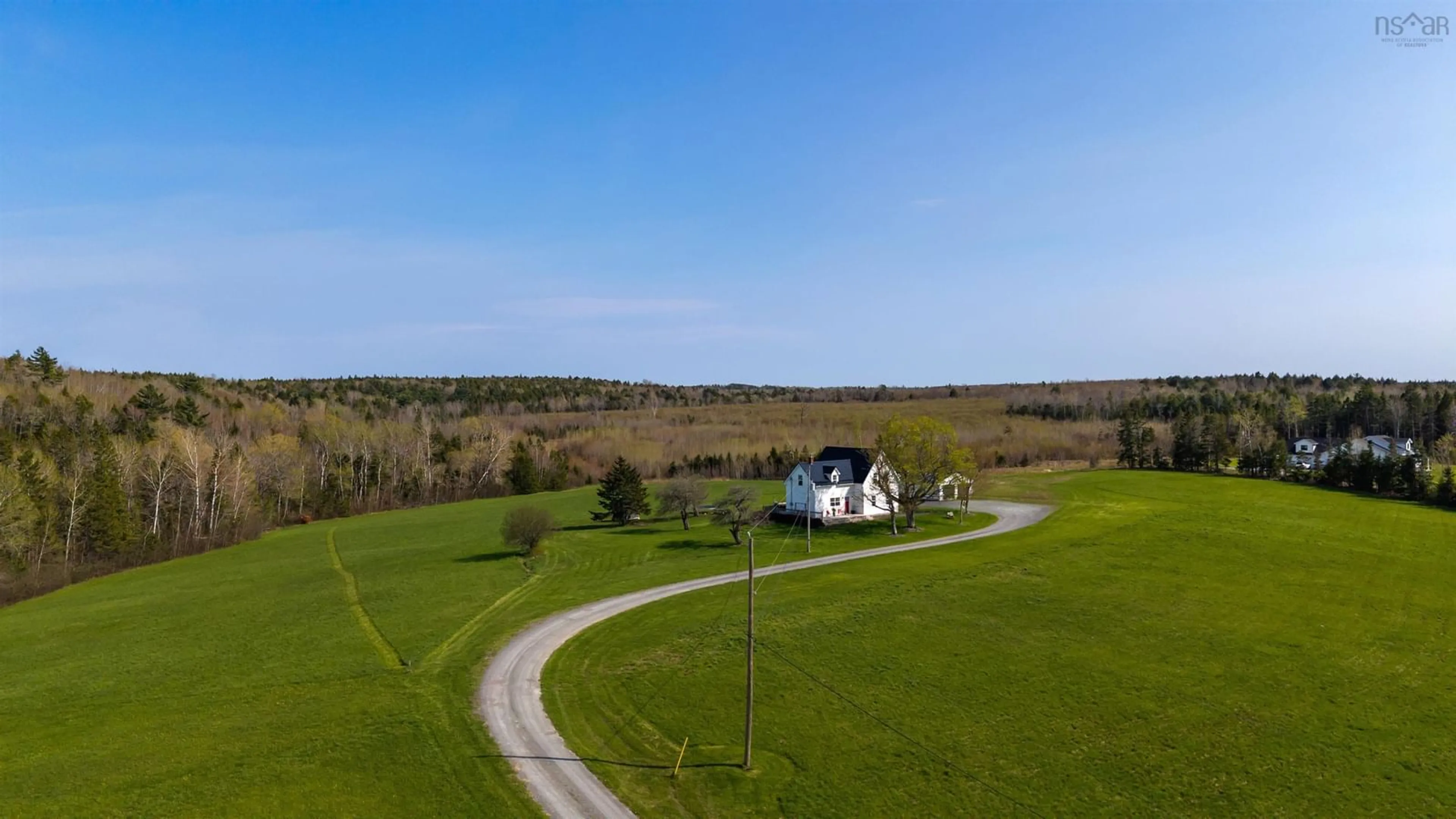A pic from outside/outdoor area/front of a property/back of a property/a pic from drone, unknown for 566 Wallace Rd, Hazel Glen Nova Scotia B0K 2A0