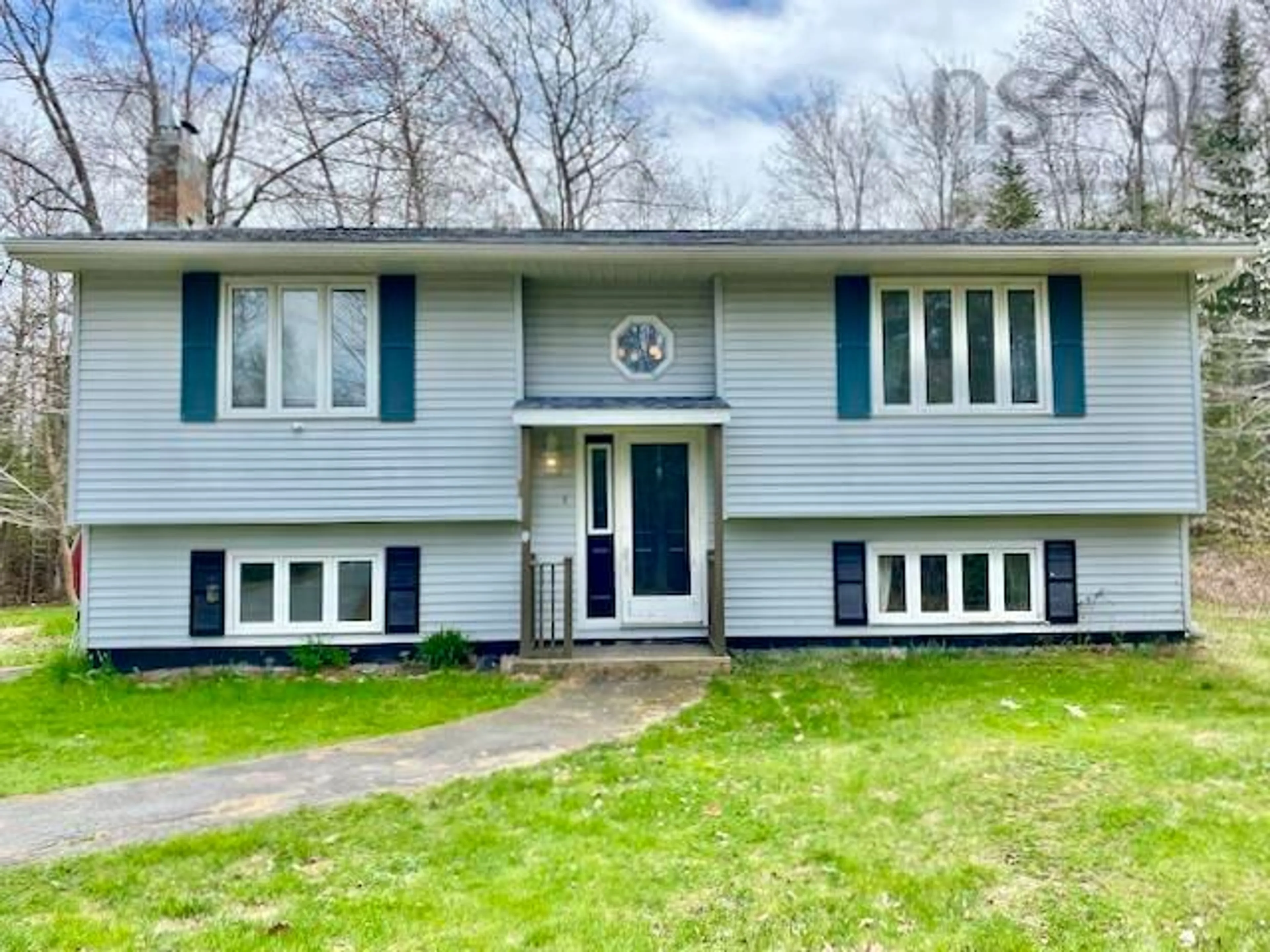 Home with vinyl exterior material, street for 1 West Ave, Beaver Bank Nova Scotia B4G 1E4