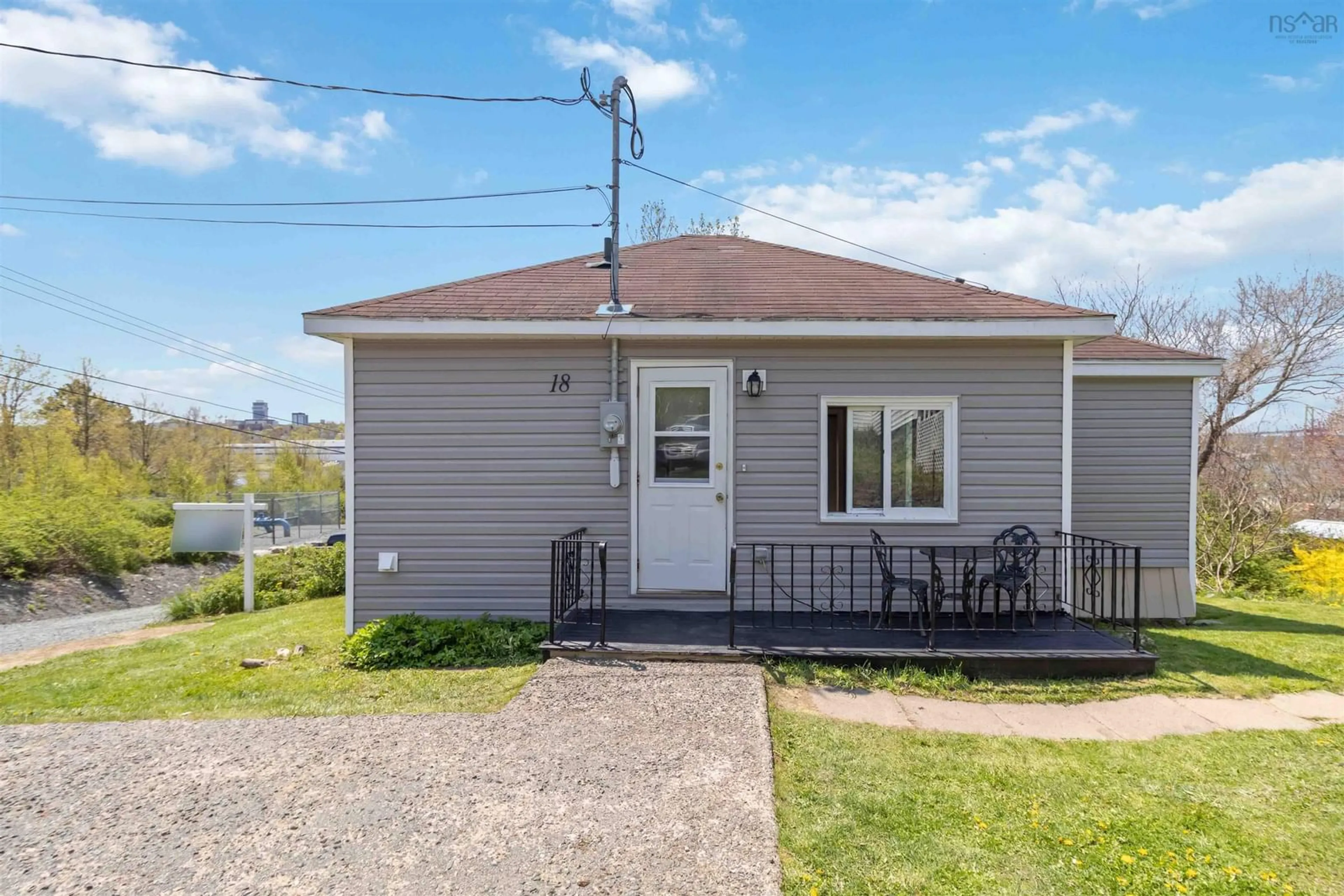 Patio, water/lake/river/ocean view for 18 Nivens Ave, Dartmouth Nova Scotia B3A 4B1
