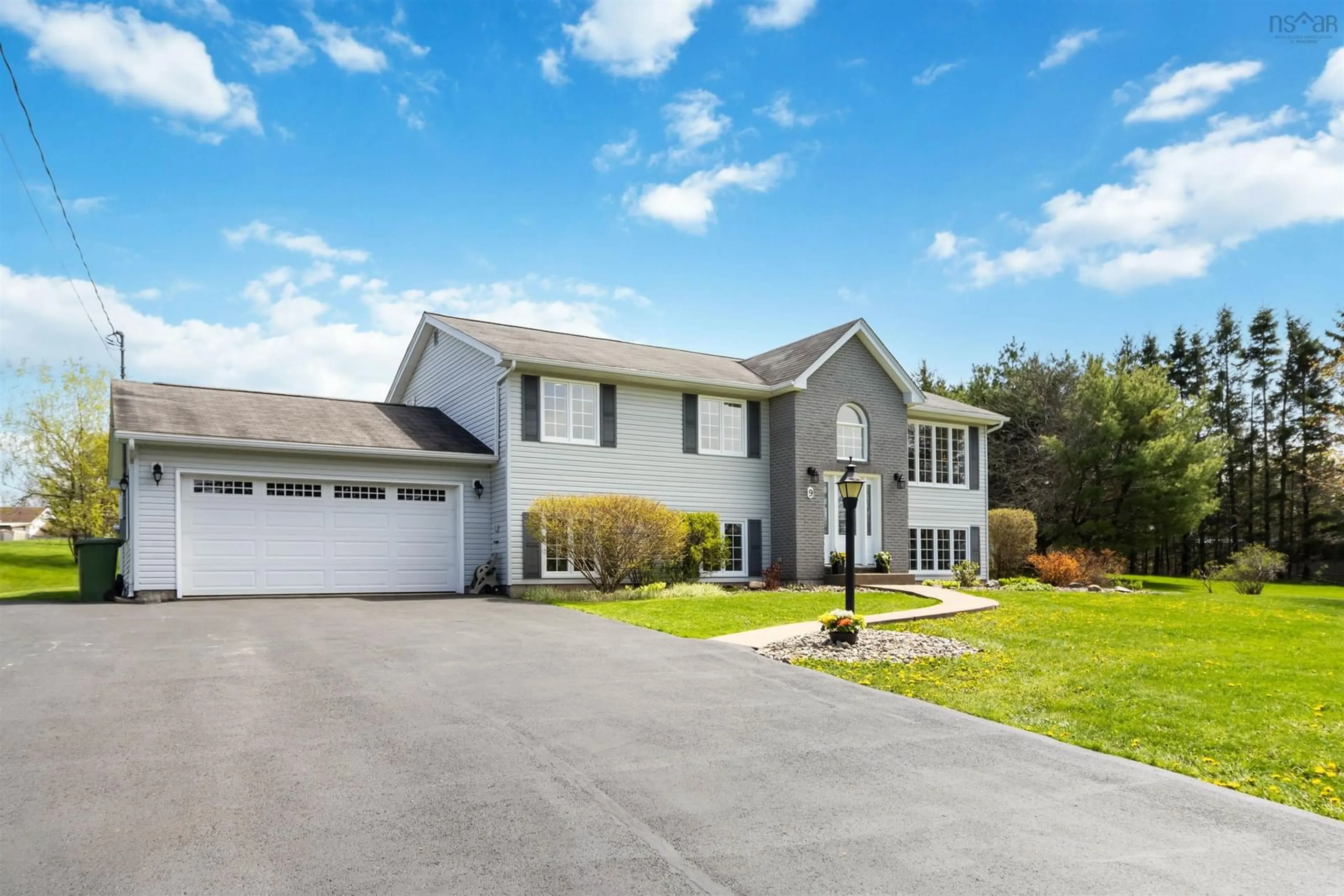 Home with vinyl exterior material, street for 9 Vrege Crt, Hammonds Plains Nova Scotia B4B 1K2