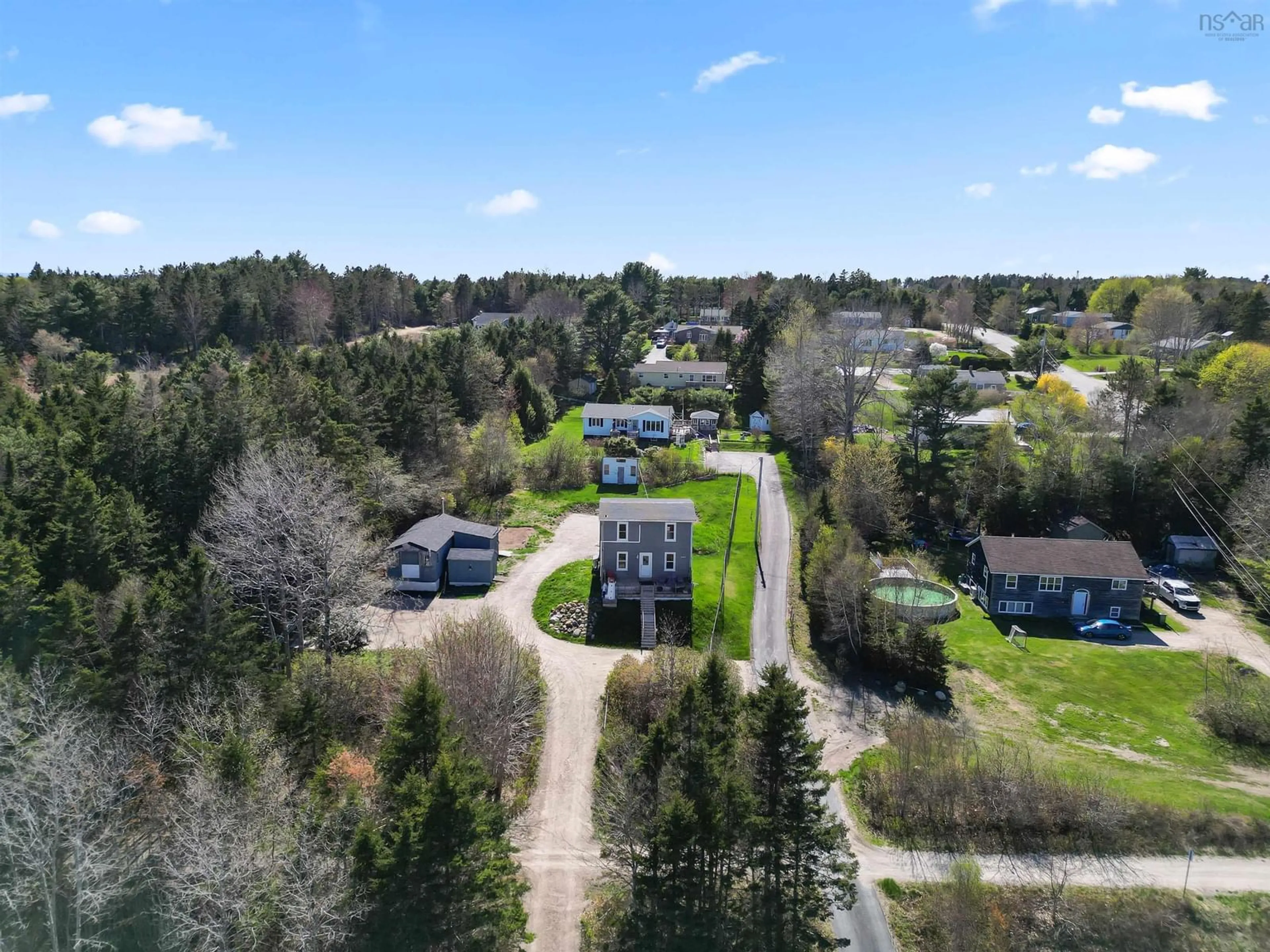 A pic from outside/outdoor area/front of a property/back of a property/a pic from drone, unknown for 3400 Highway 3, East Chester Nova Scotia B0J 1J0