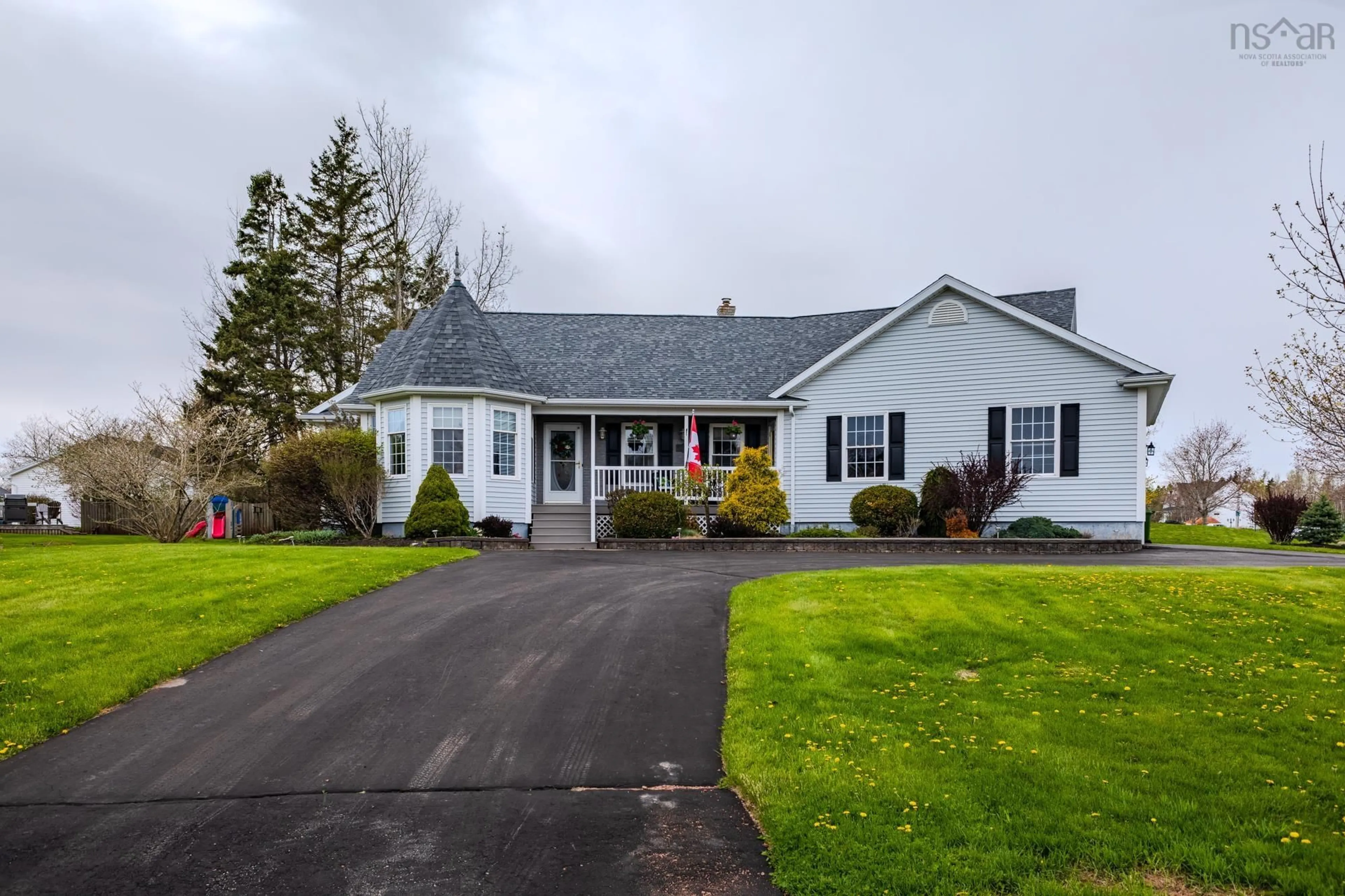 Home with vinyl exterior material, street for 39 Dorset Dr, Bible Hill Nova Scotia B6L 3H9