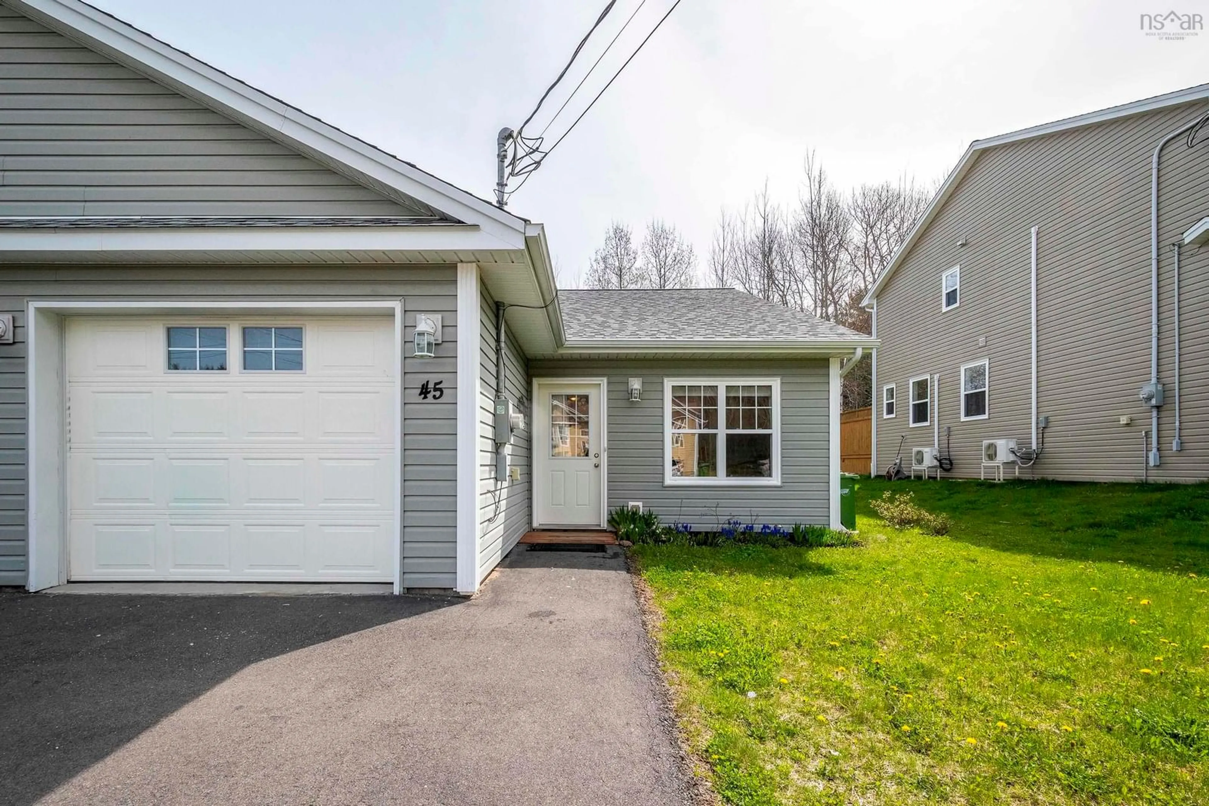 Home with vinyl exterior material, street for 45 Kara Anne Crt, New Minas Nova Scotia B4N 0H6