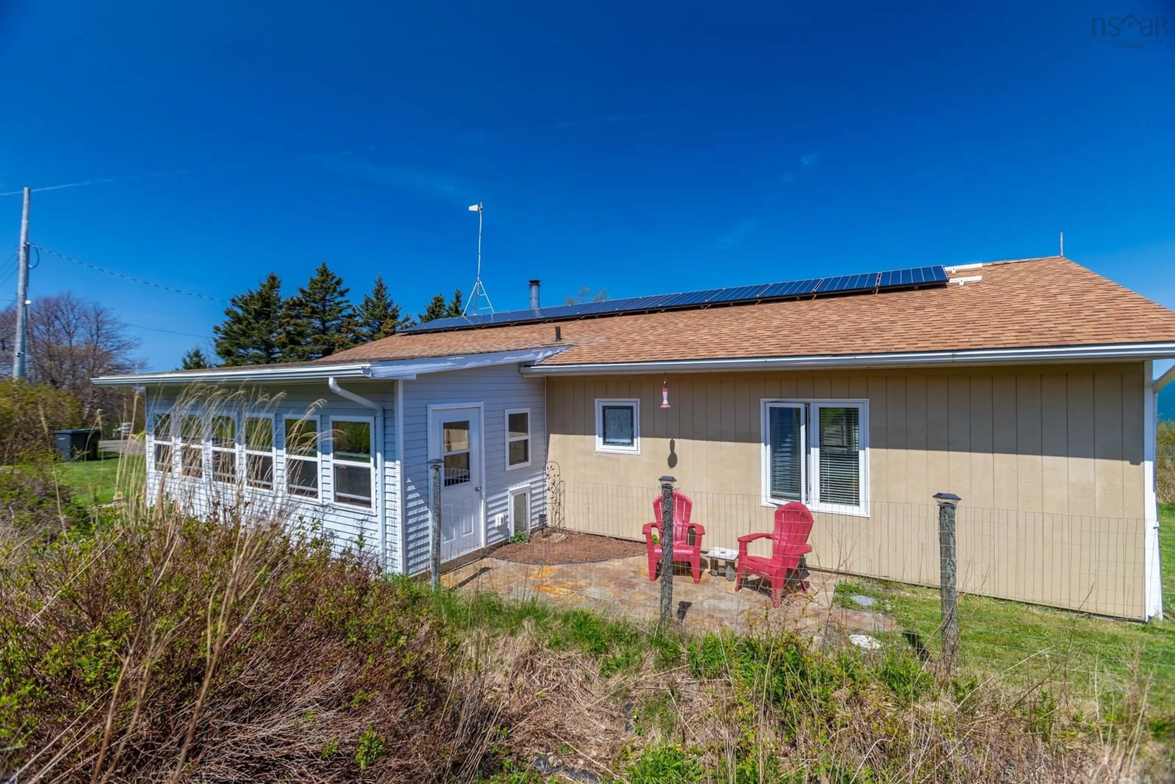 Patio, building for 225 Granville Rd, Victoria Beach Nova Scotia B0S 1A0