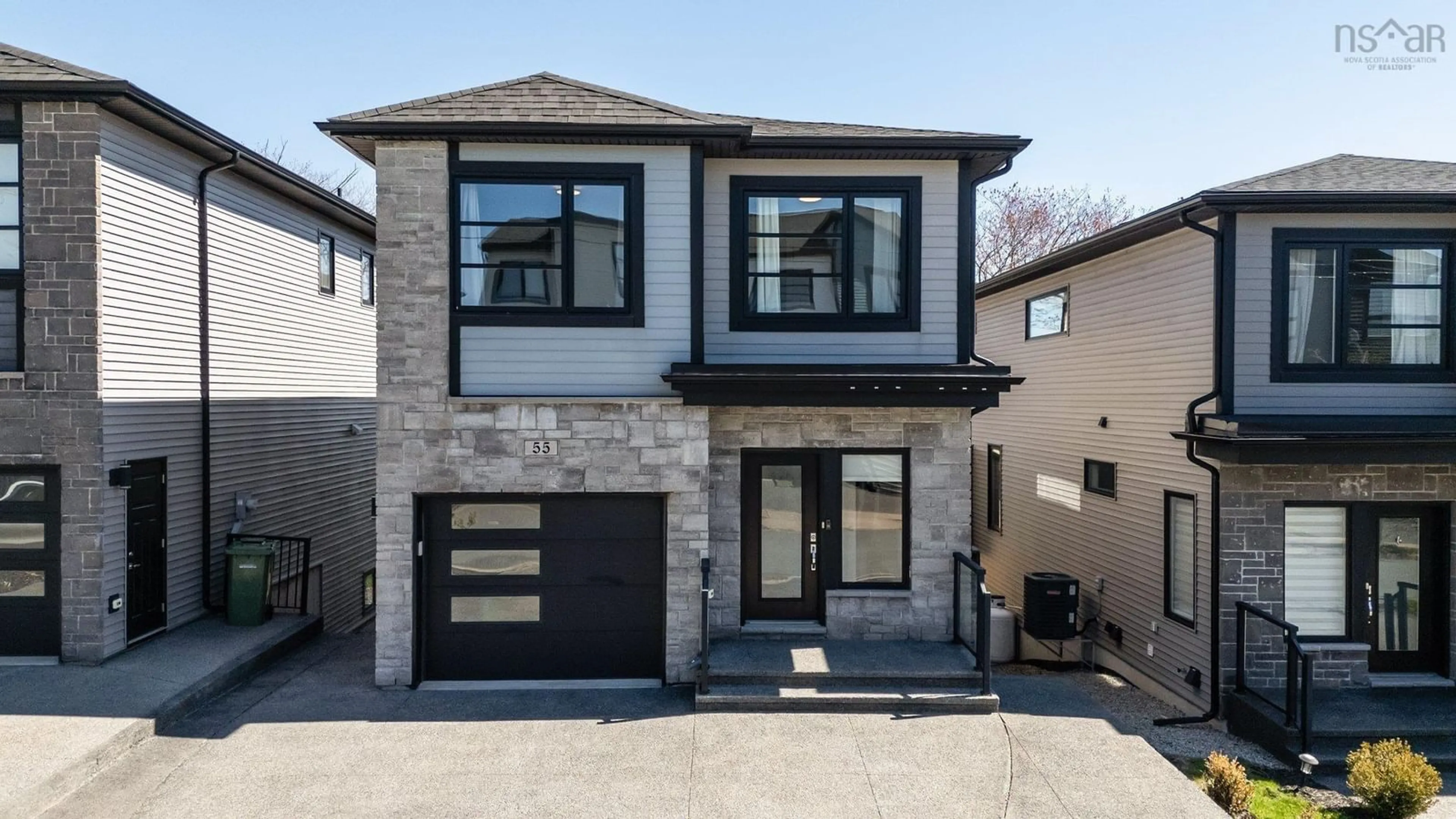 Home with brick exterior material, street for 55 Darjeeling Dr, Halifax Nova Scotia B3P 0J9