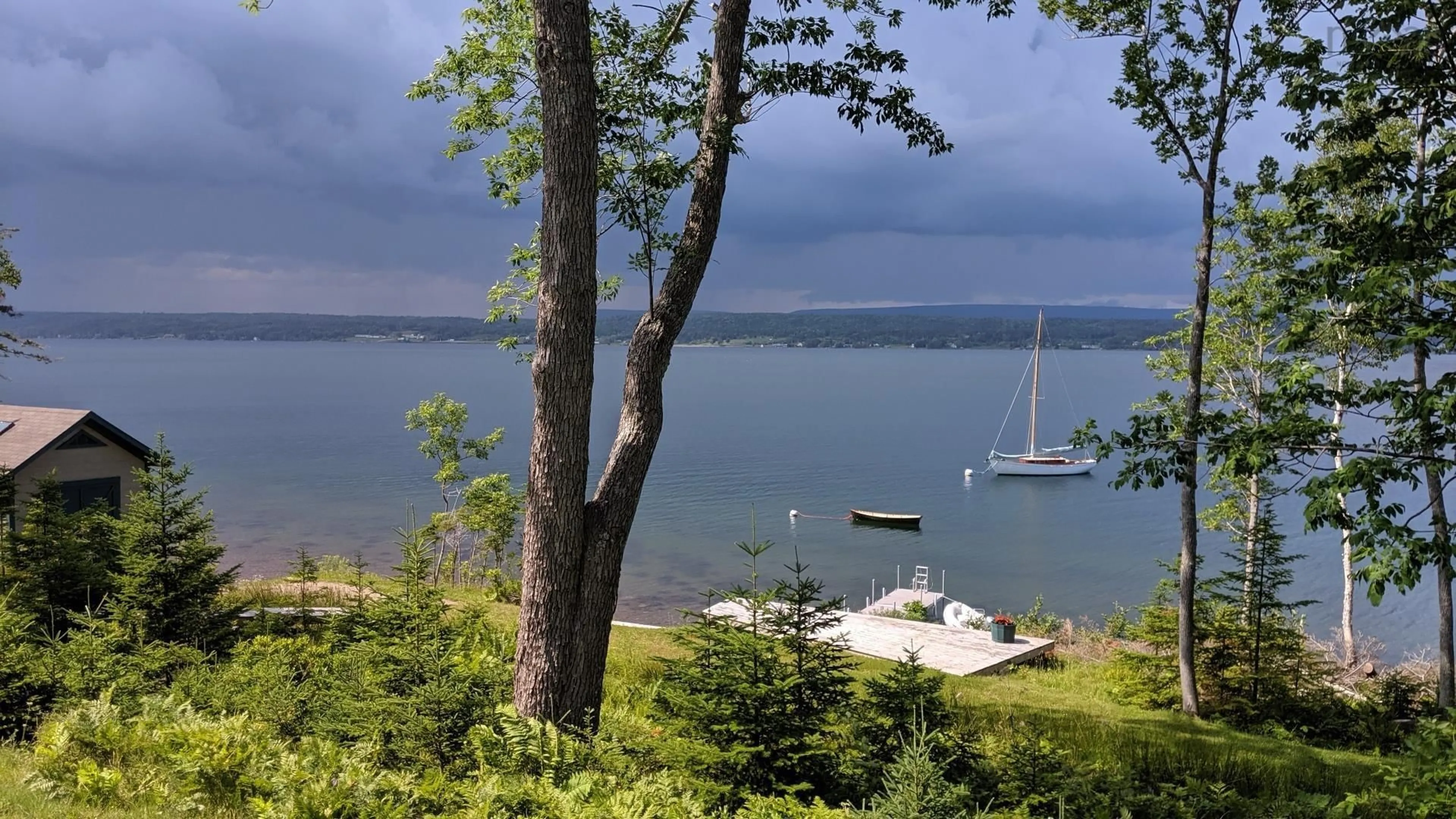 Patio, water/lake/river/ocean view for 4783 Washabuck Rd, Lower Washabuck Nova Scotia B2C 1N0