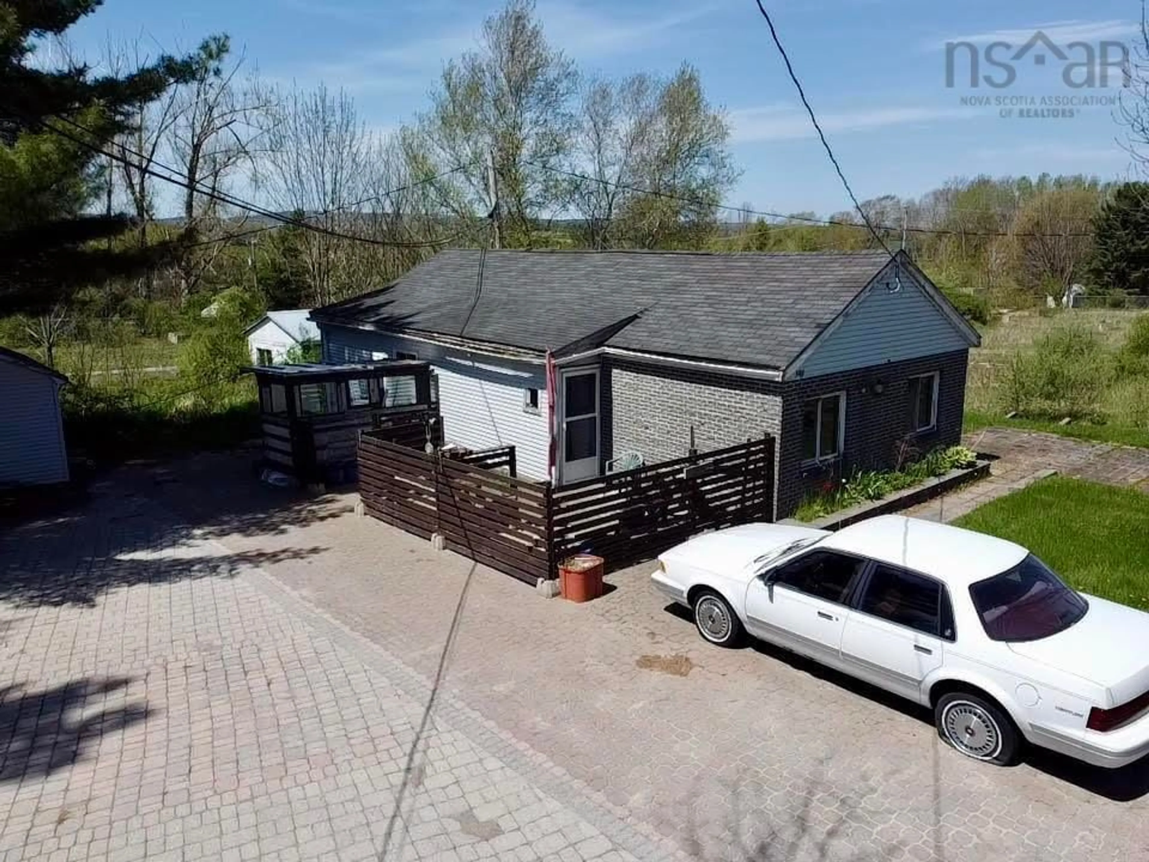 A pic from outside/outdoor area/front of a property/back of a property/a pic from drone, unknown for 3901 Highway 14, Windsor Forks Nova Scotia B0N 2T0