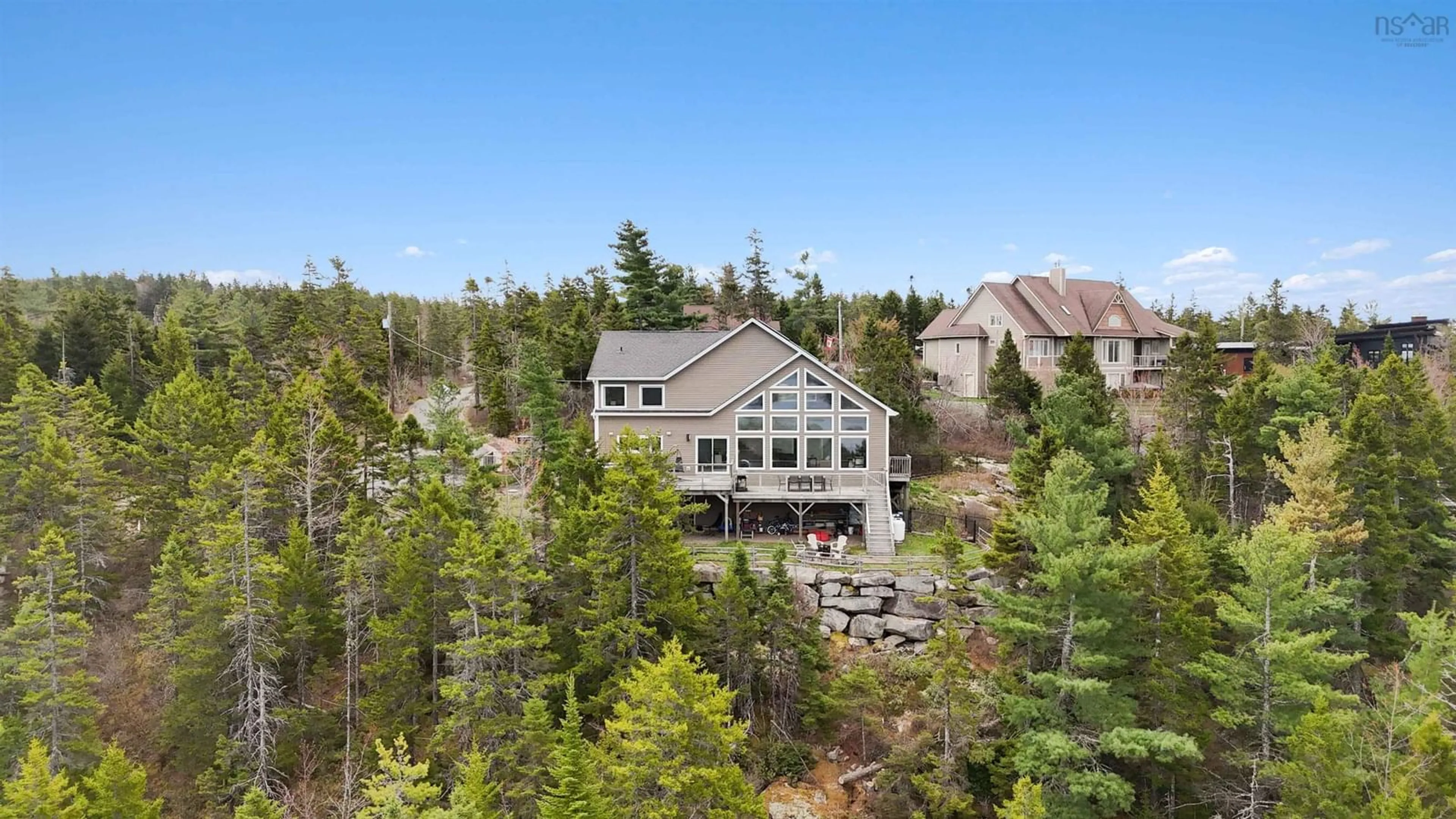A pic from outside/outdoor area/front of a property/back of a property/a pic from drone, unknown for 51 Ringling Crt, Fall River Nova Scotia B2T 0G6