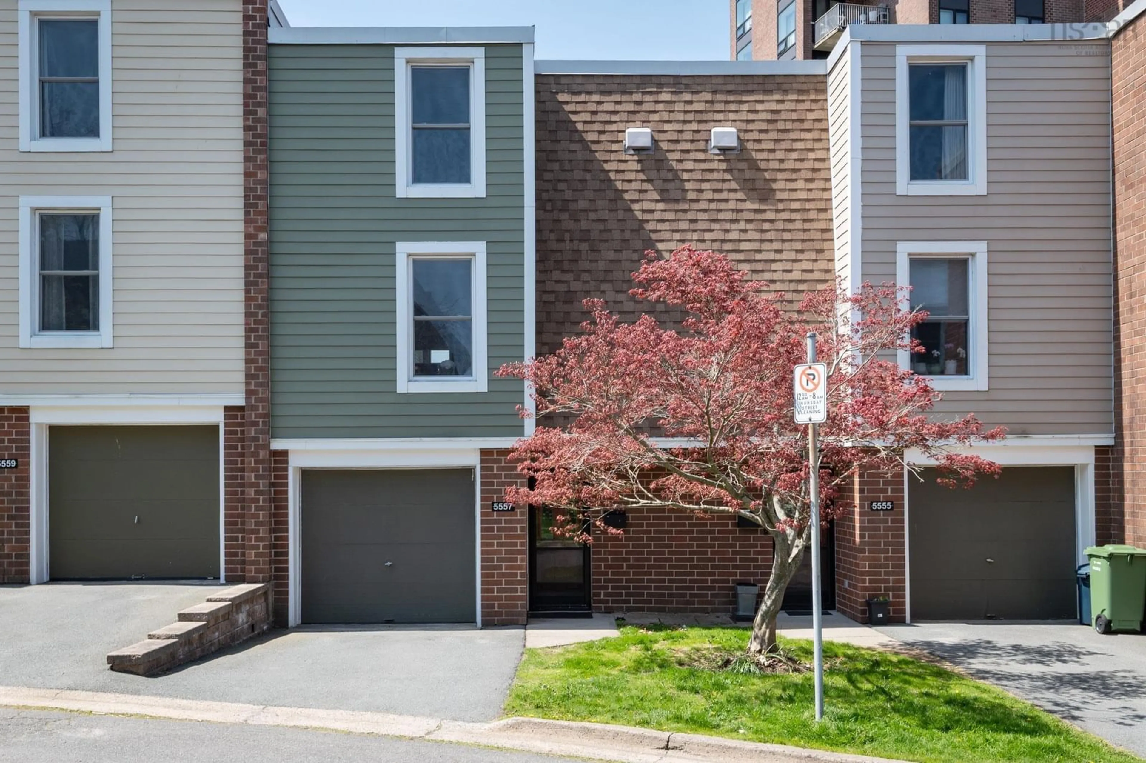 Home with brick exterior material, street for 5557 Sentinal Sq, Halifax Nova Scotia B3K 4A8