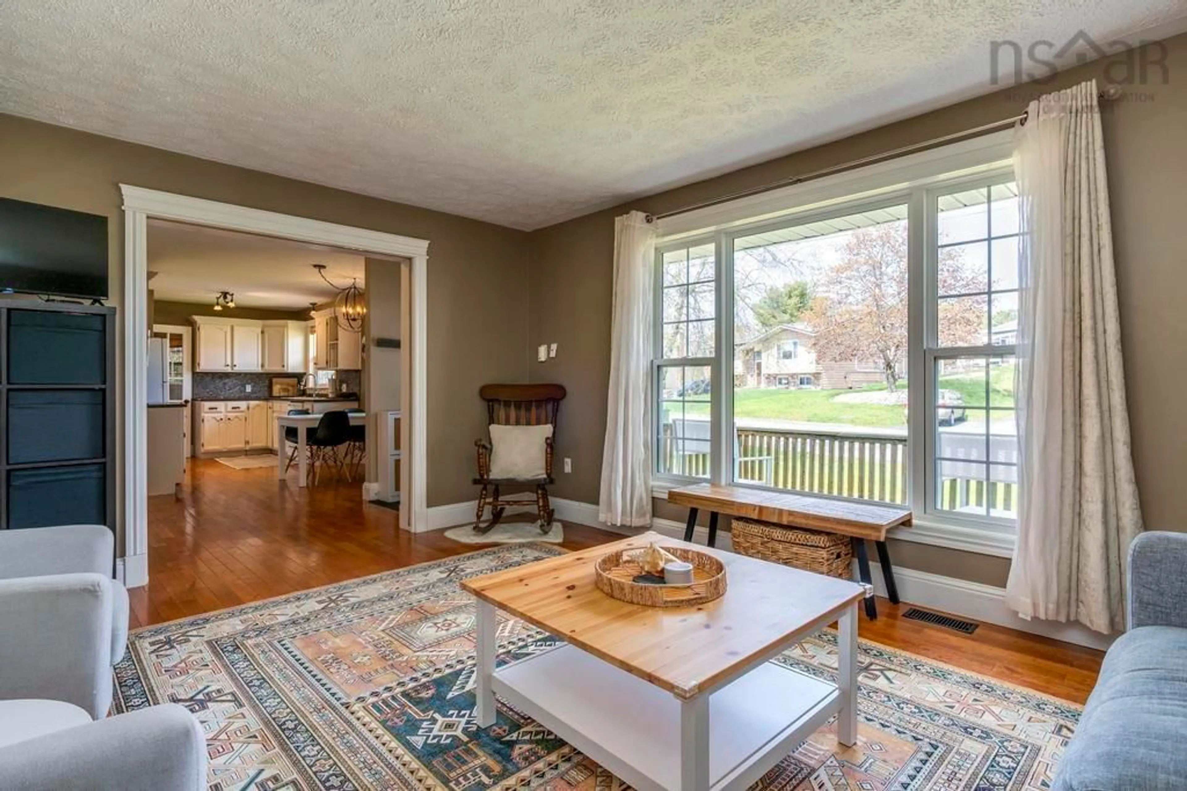 Living room with furniture, unknown for 17 Kings Rd, Lower Sackville Nova Scotia B4C 3J5