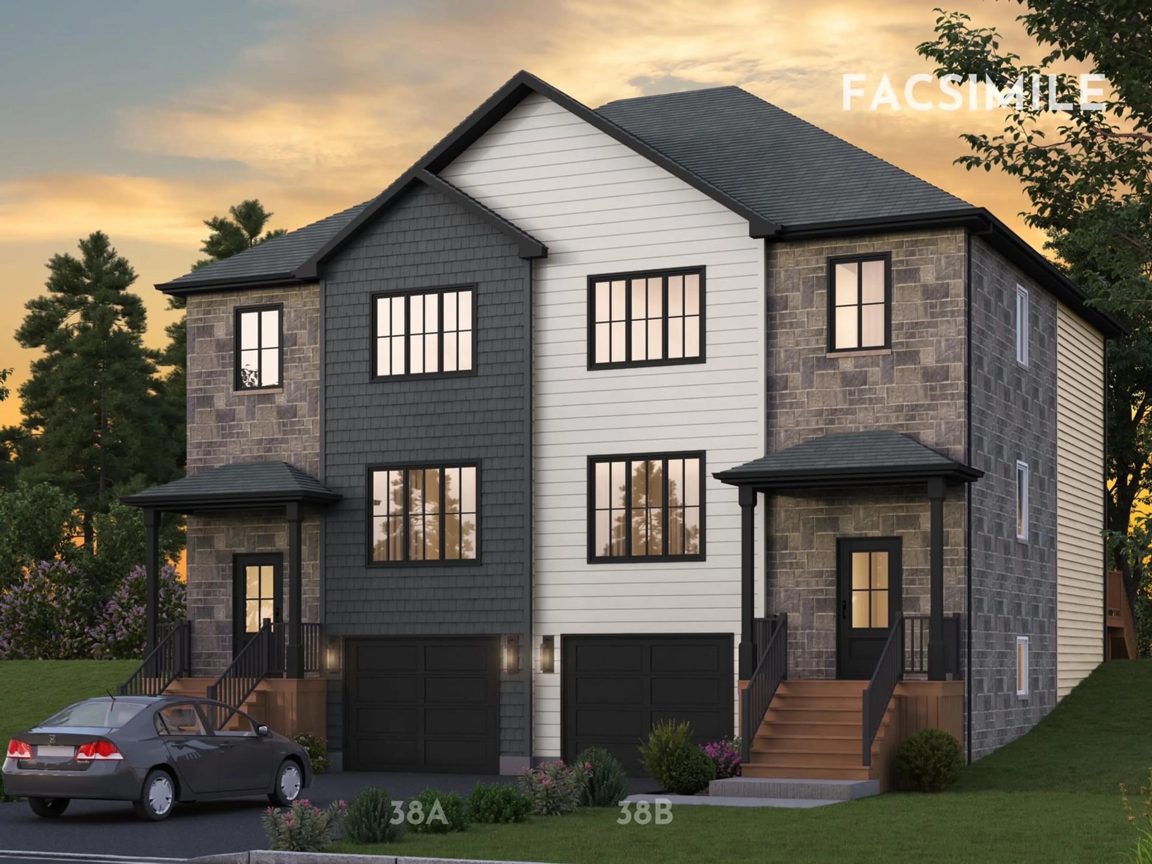 Home with brick exterior material, street for 41 Lew Cres #L038A, Lantz Nova Scotia B2S 2A5