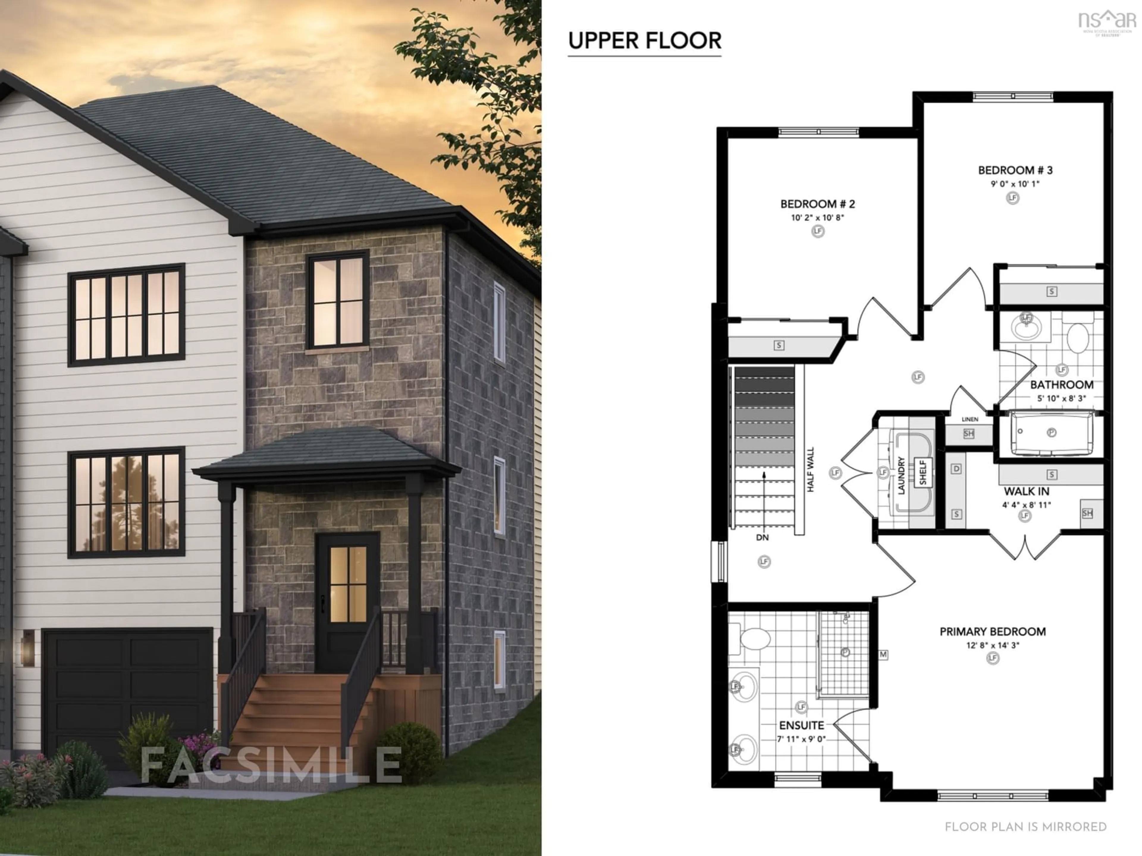 Floor plan for 43 Lew Cres #L038B, Lantz Nova Scotia B2S 2A5