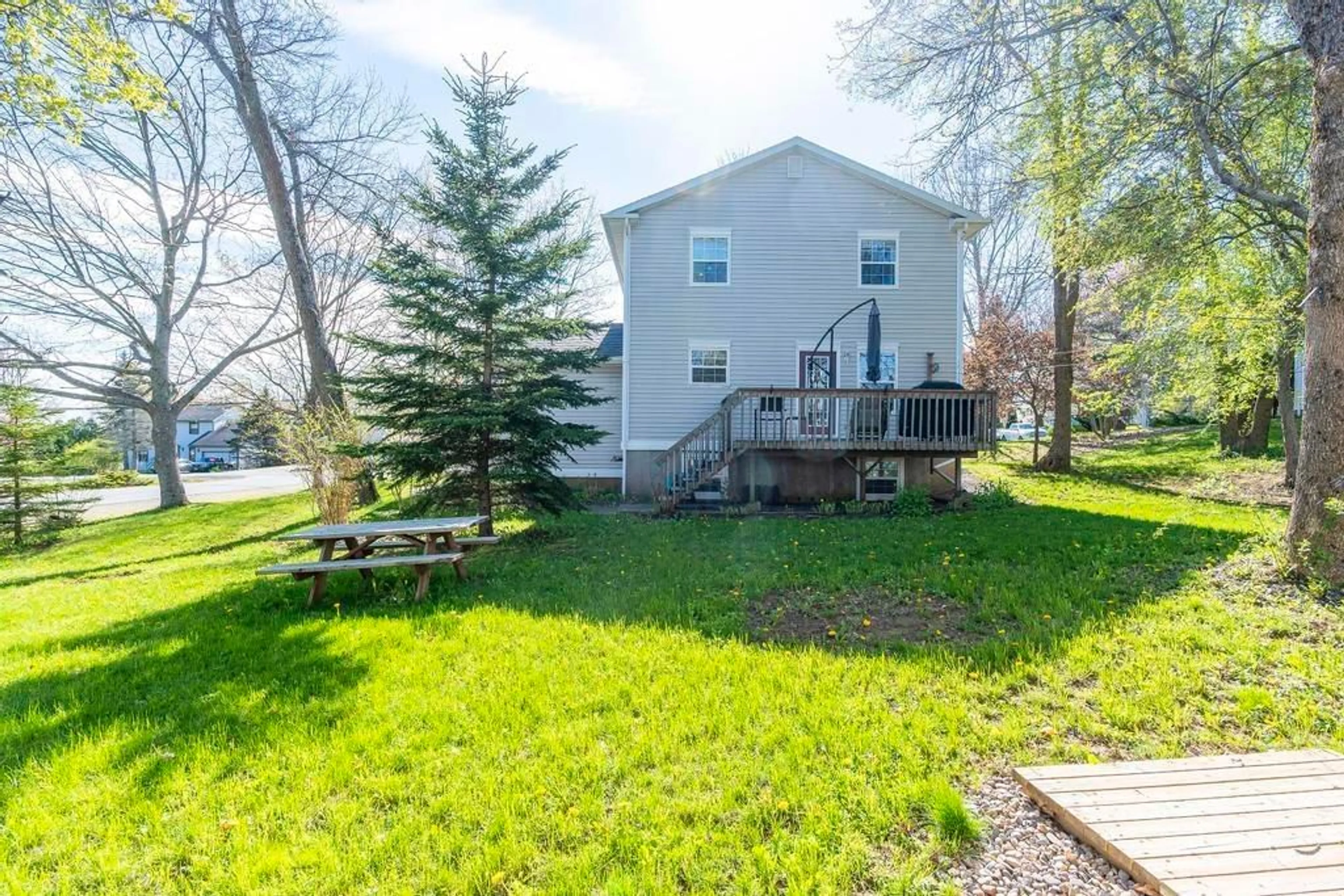 Patio, water/lake/river/ocean view for 278 Fox Hill Ave, North Kentville Nova Scotia B4N 5A6