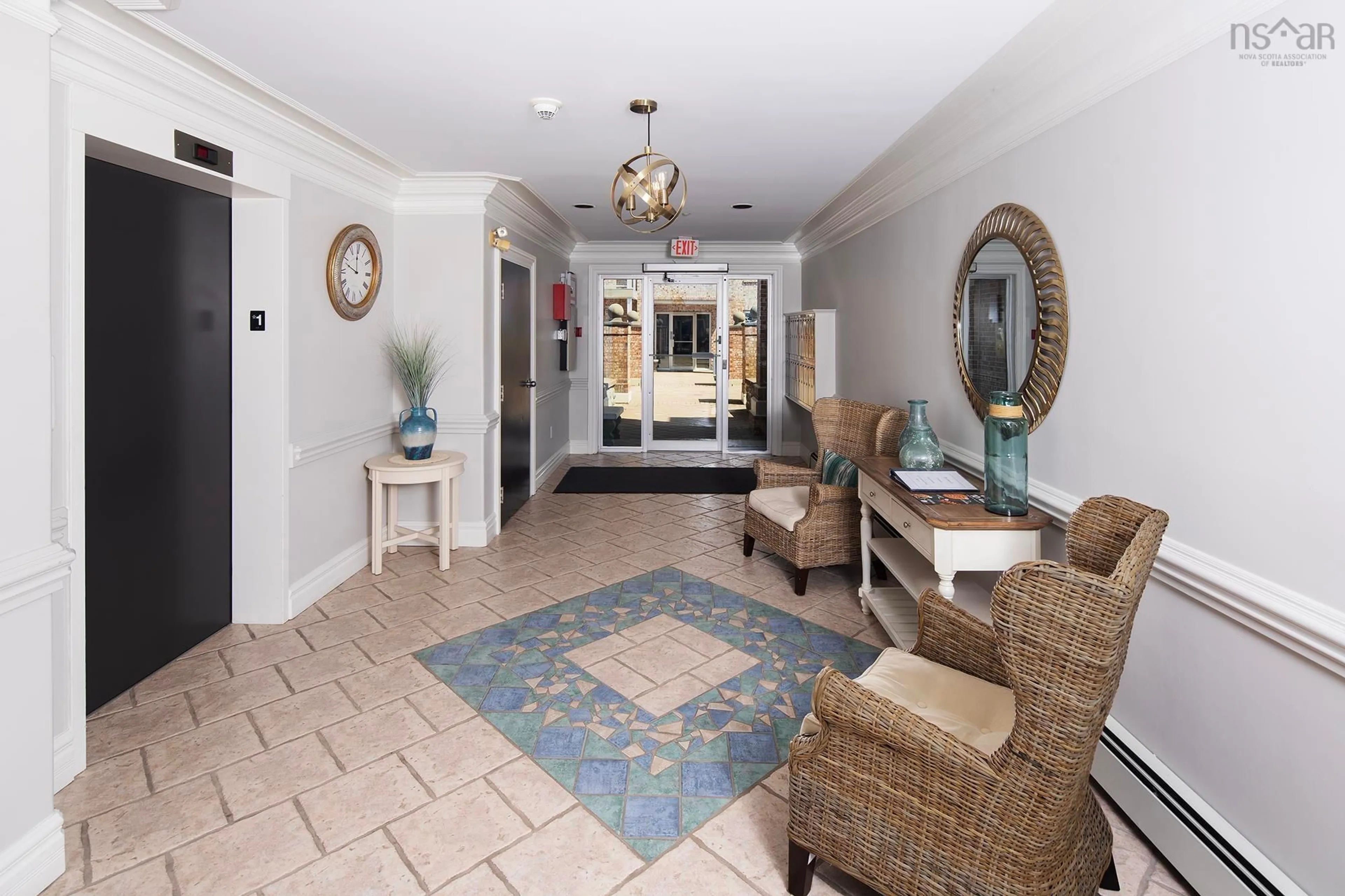 Indoor foyer for 40 Waterfront Dr #201, Bedford Nova Scotia B4A 4J1