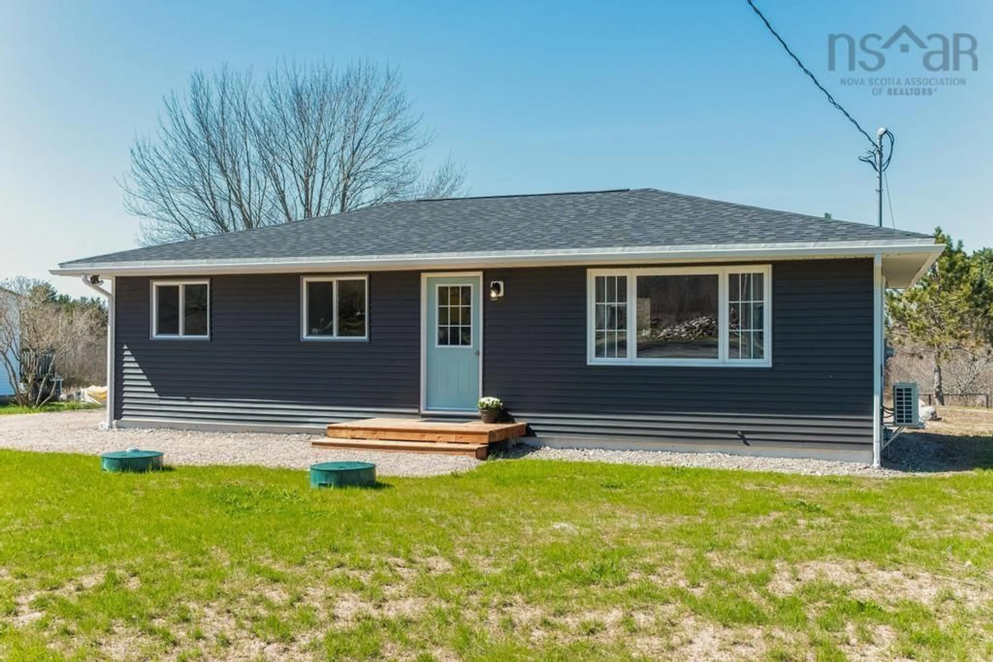 Home with vinyl exterior material, street for 141 Windsor Back Rd, Martock Nova Scotia B0N 2T0