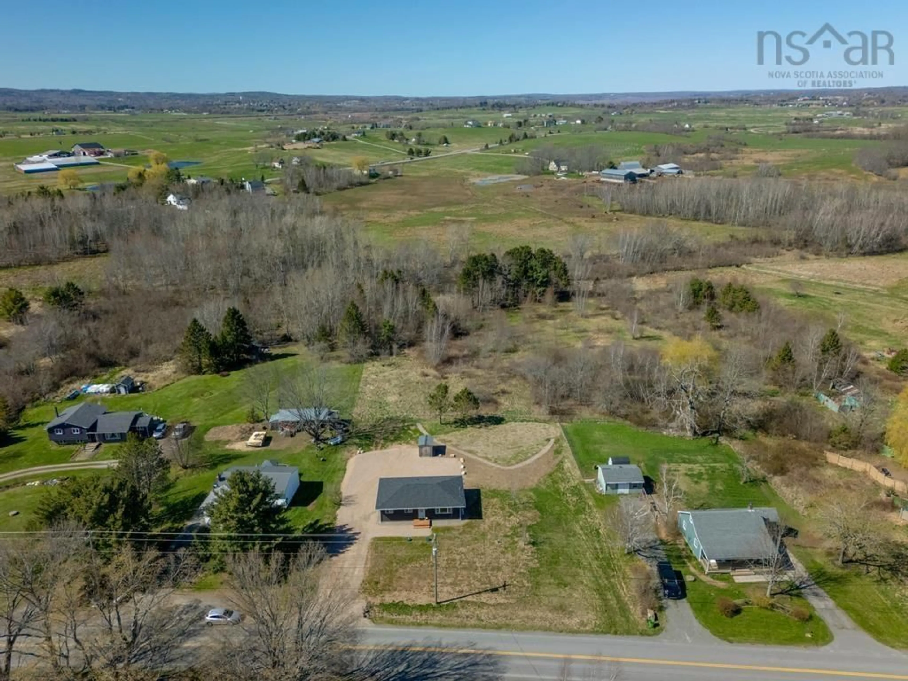 A pic from outside/outdoor area/front of a property/back of a property/a pic from drone, water/lake/river/ocean view for 141 Windsor Back Rd, Martock Nova Scotia B0N 2T0