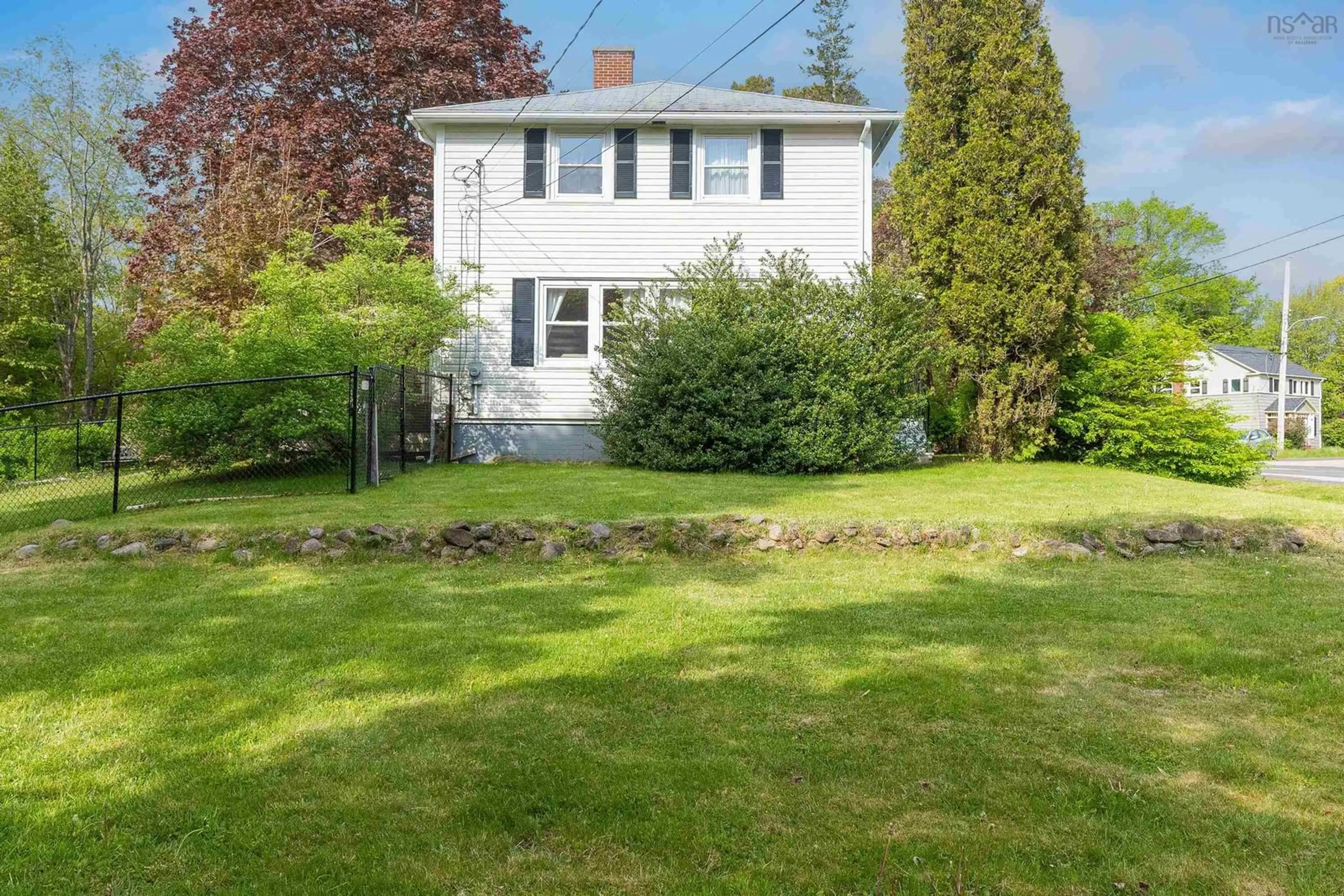 A pic from outside/outdoor area/front of a property/back of a property/a pic from drone, street for 3 Reagh Ave, Middleton Nova Scotia B0S 1P0