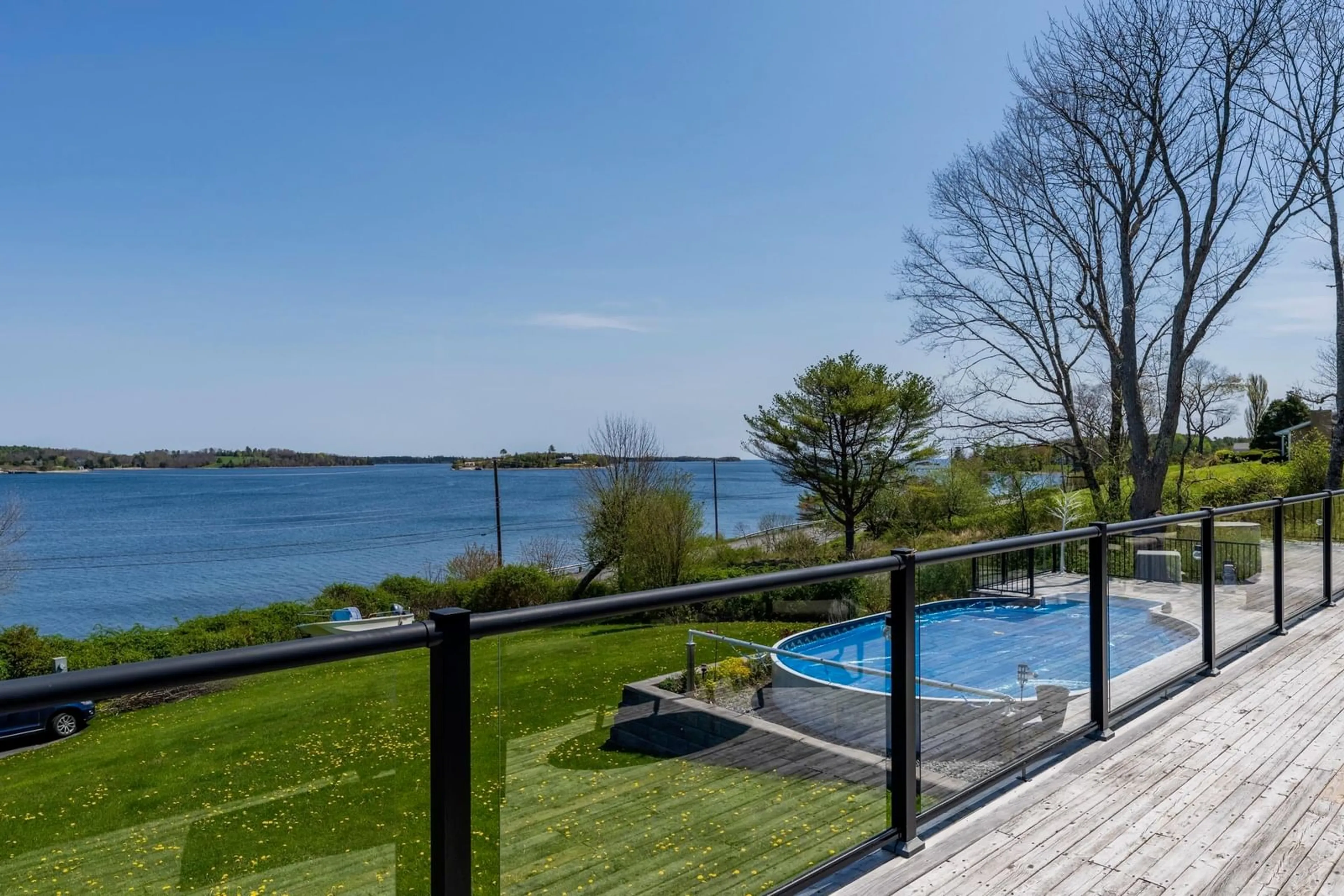 Patio, water/lake/river/ocean view for 9222 3 Hwy, Maders Cove Nova Scotia B0J 2E0