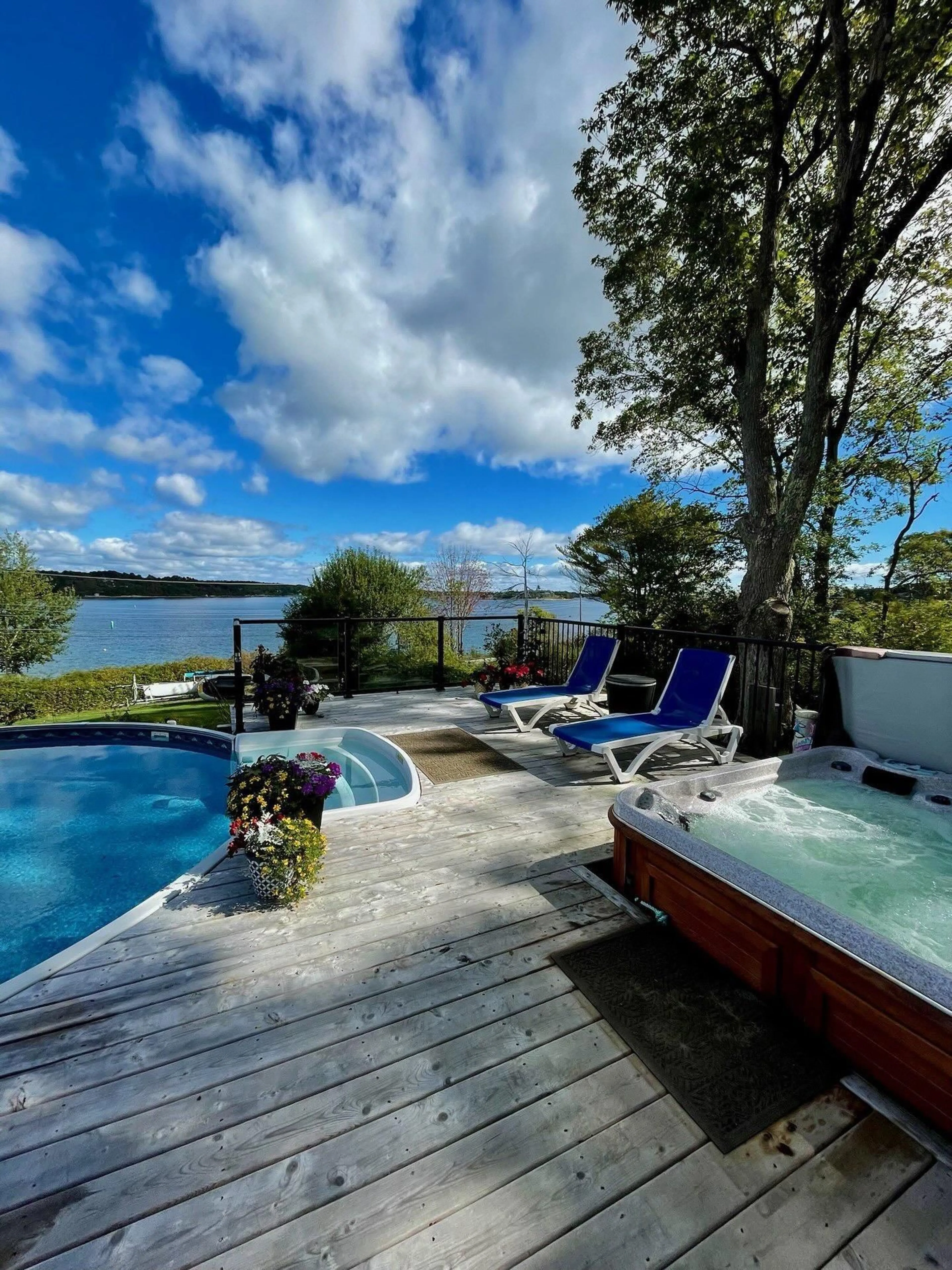 Patio, water/lake/river/ocean view for 9222 3 Hwy, Maders Cove Nova Scotia B0J 2E0
