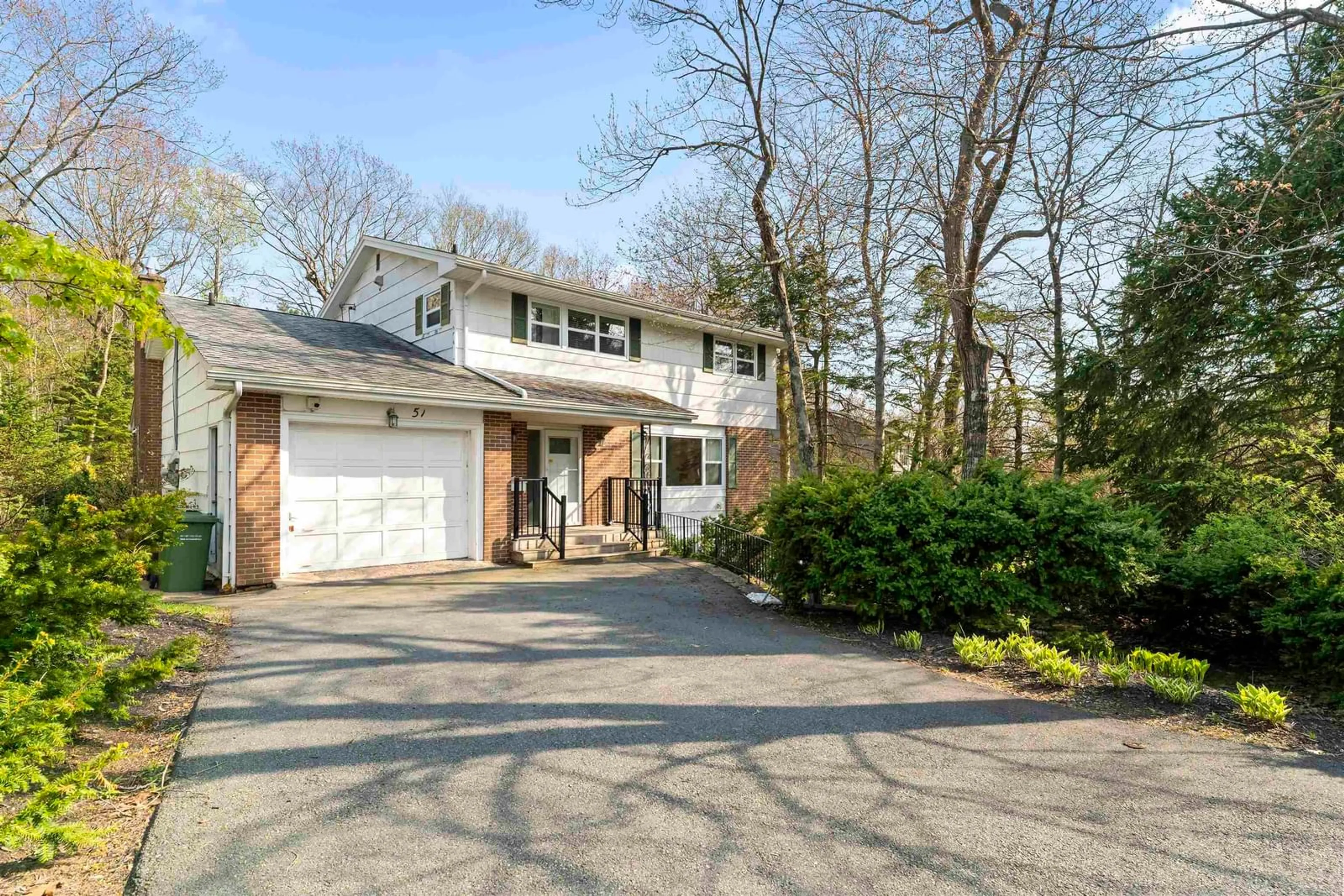 Home with brick exterior material, street for 51 Rockmanor Dr, Bedford Nova Scotia B4A 2V5