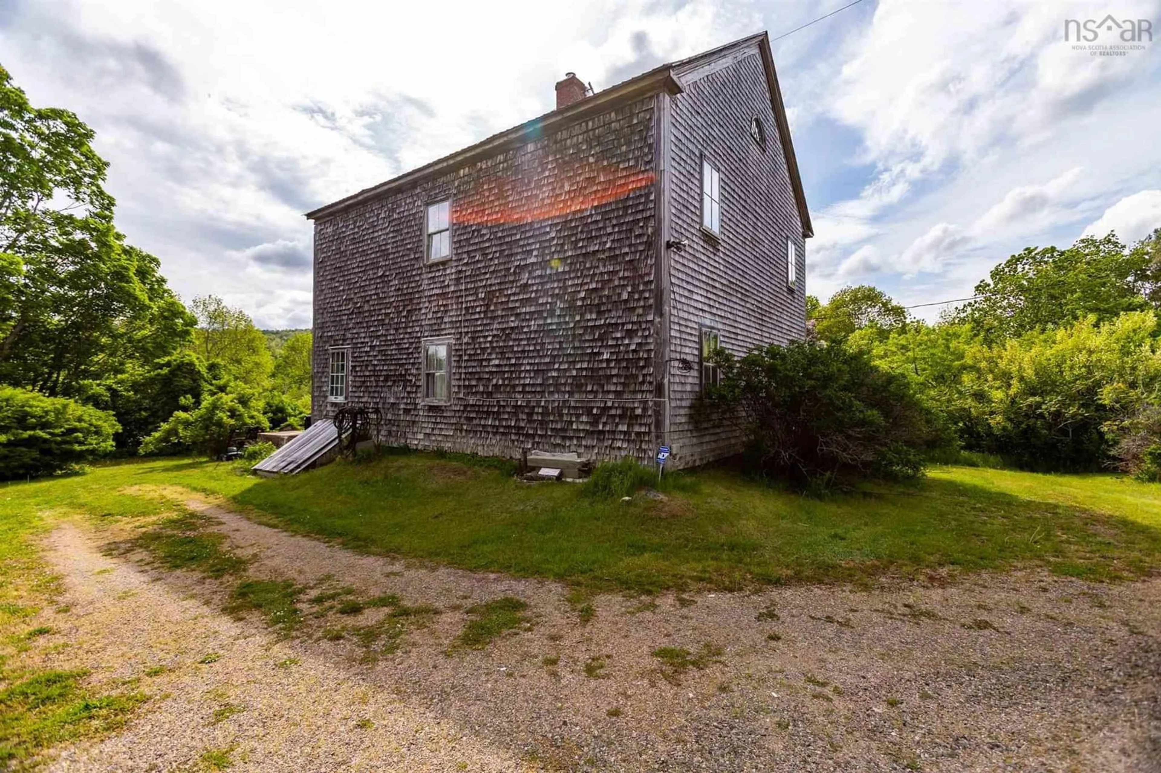 A pic from outside/outdoor area/front of a property/back of a property/a pic from drone, building for 9427 Highway 8, Lequille Nova Scotia B0S 1A0