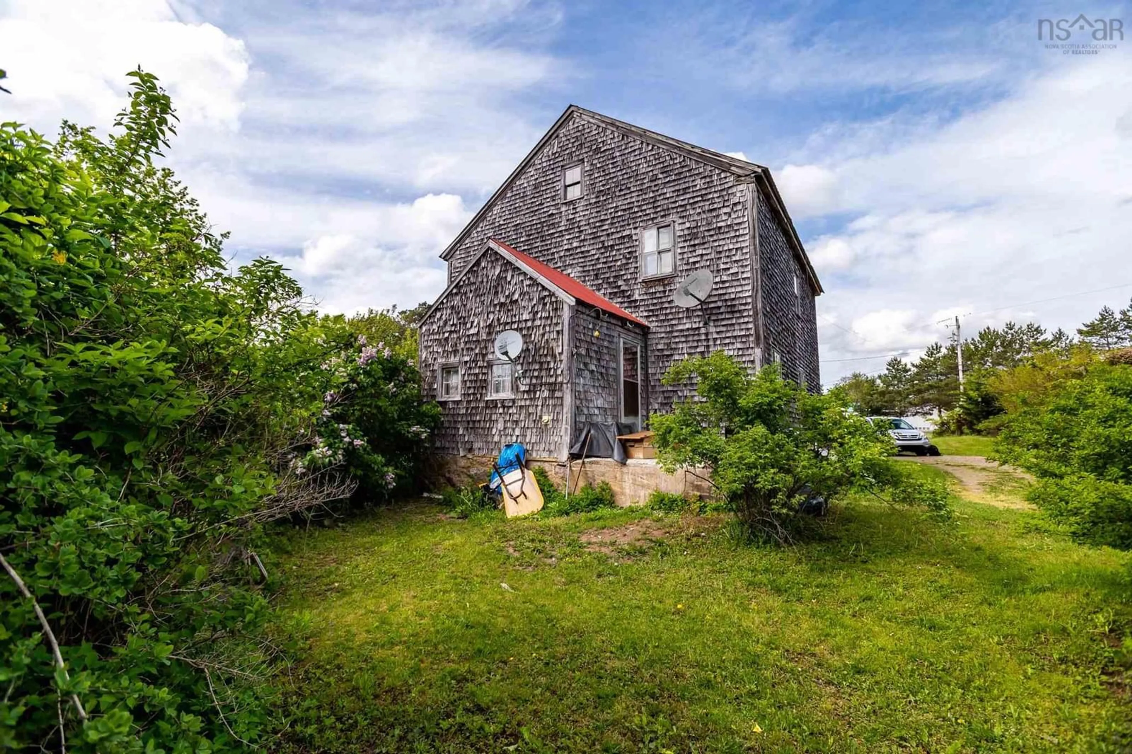 A pic from outside/outdoor area/front of a property/back of a property/a pic from drone, building for 9427 Highway 8, Lequille Nova Scotia B0S 1A0