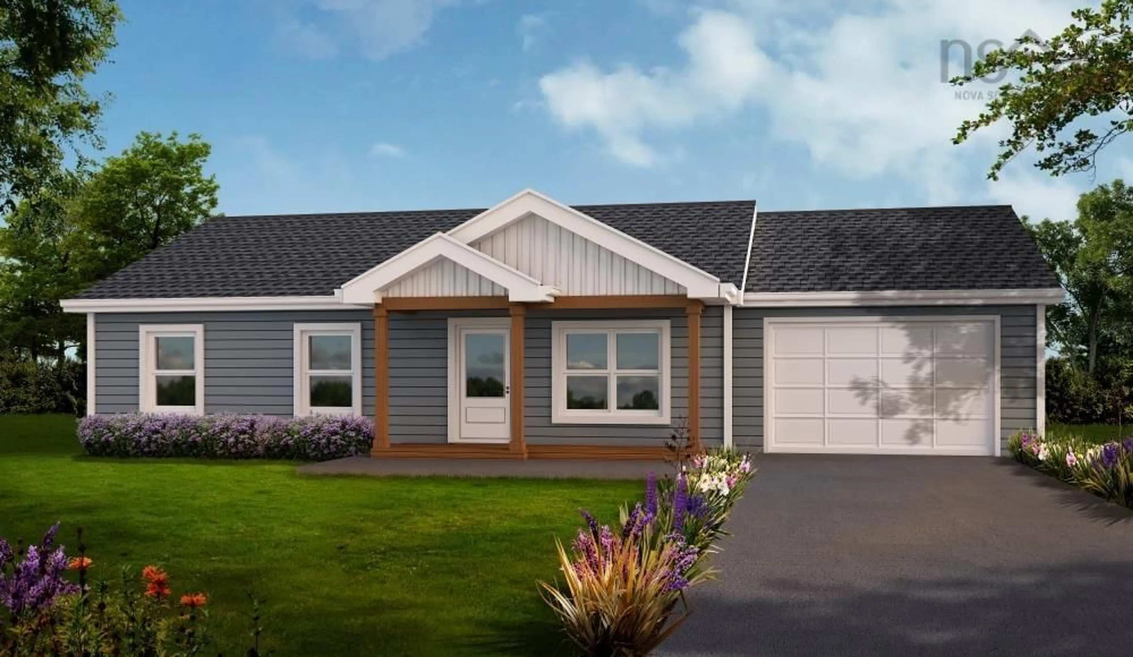 Home with vinyl exterior material, street for Lot 30 Terence Bay Rd, Whites Lake Nova Scotia B3T 1W8