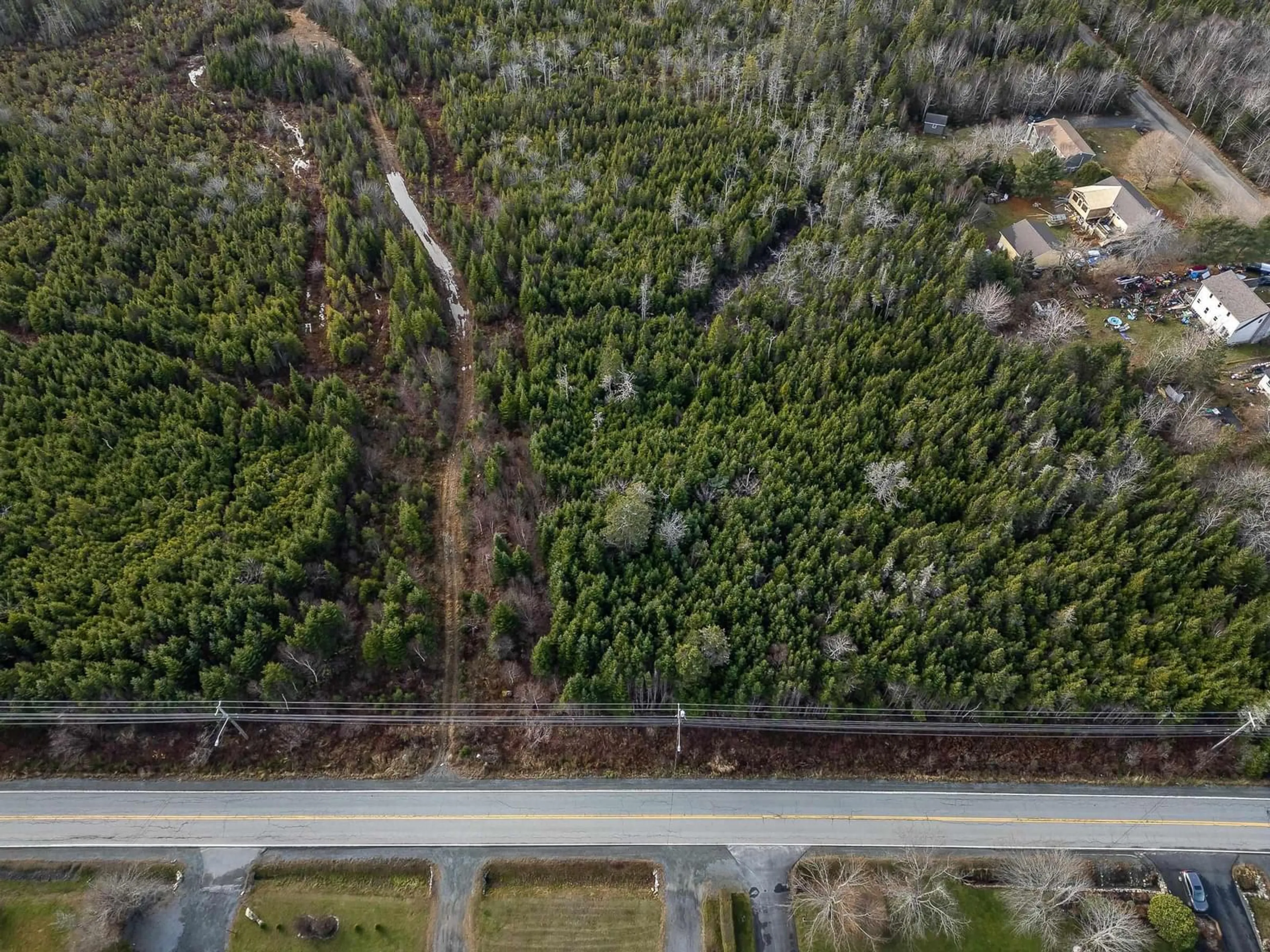 A pic from outside/outdoor area/front of a property/back of a property/a pic from drone, forest/trees view for Lot 30 Terence Bay Rd, Whites Lake Nova Scotia B3T 1W8