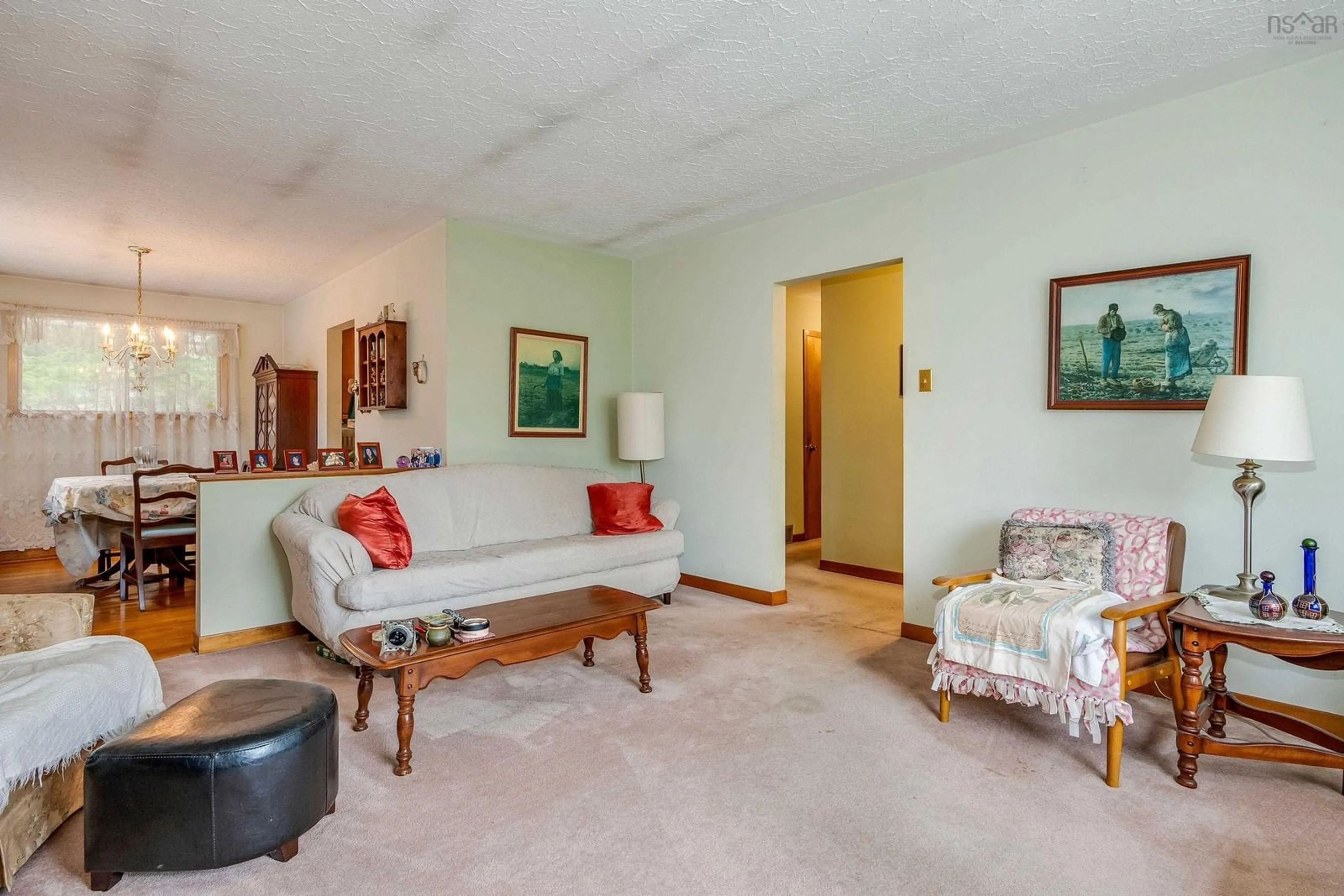 Living room with furniture, unknown for 4186 Highway 2, Wellington Nova Scotia B2T 1A3