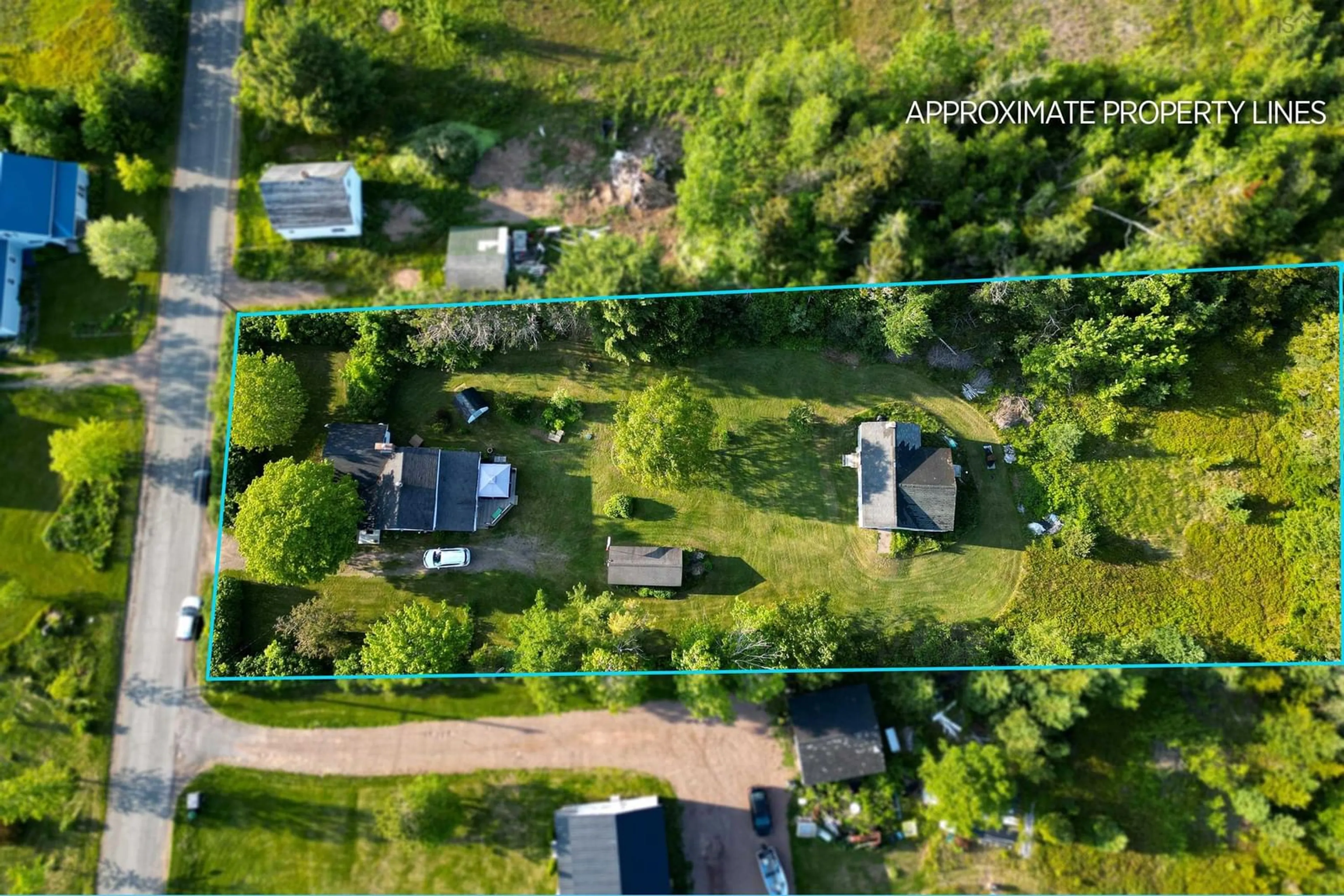A pic from outside/outdoor area/front of a property/back of a property/a pic from drone, street for 77 Wharf Rd, Five Islands Nova Scotia B0M 1K0