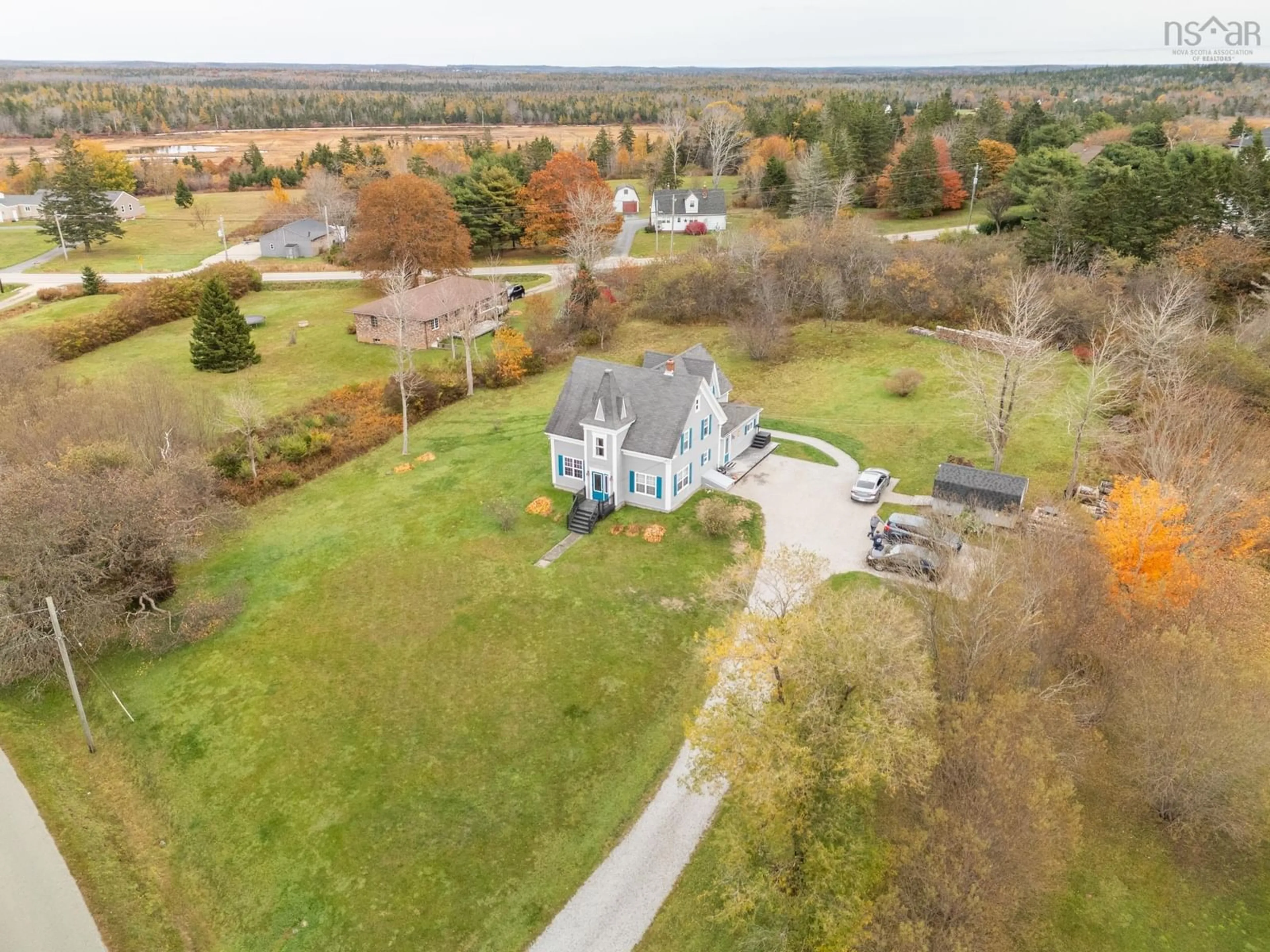 A pic from outside/outdoor area/front of a property/back of a property/a pic from drone, unknown for 35 Chemin Tour Des Buttes, Amiraults Hill Nova Scotia B0W 3M0