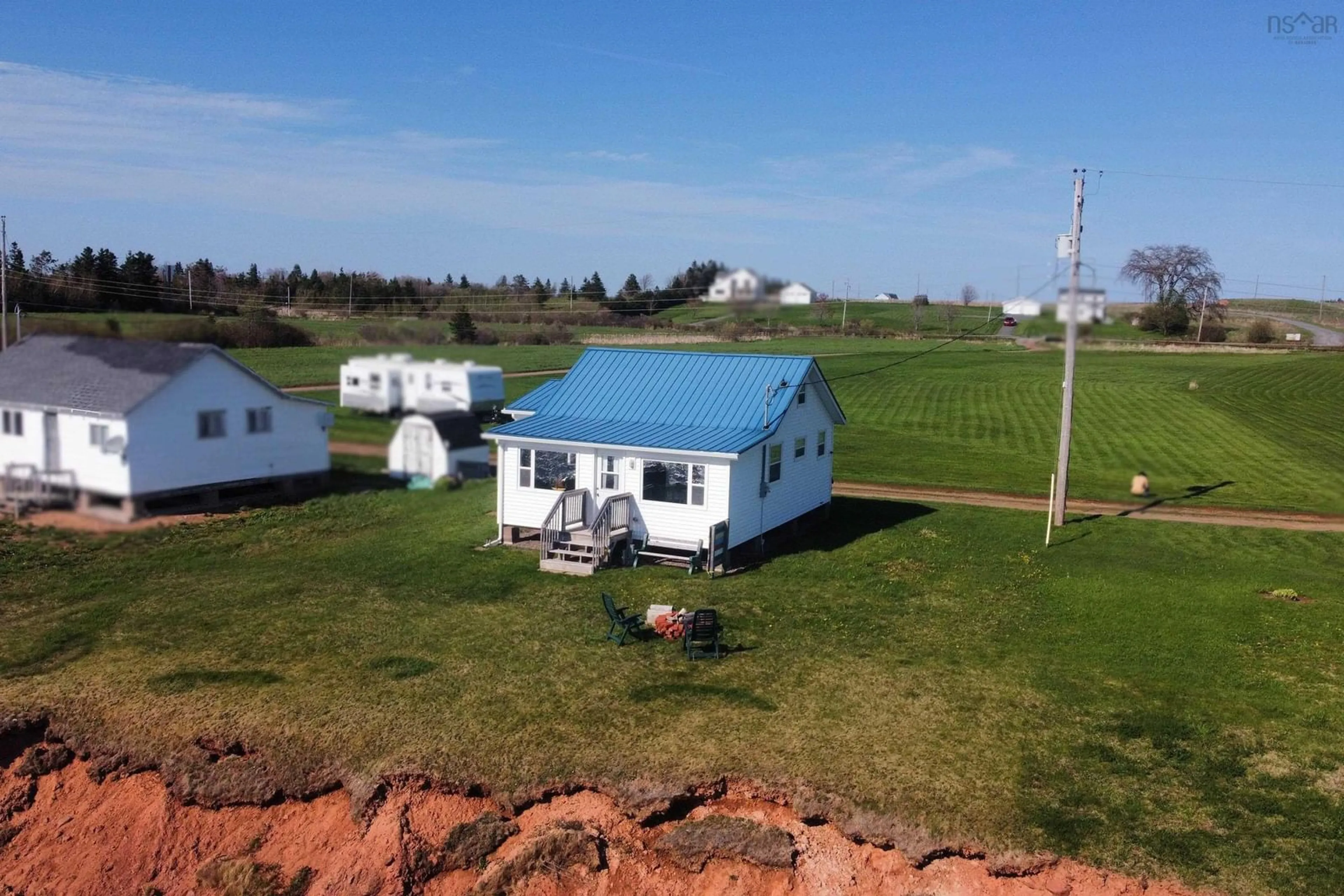 A pic from outside/outdoor area/front of a property/back of a property/a pic from drone, unknown for 115 Fishing Point Rd, Pugwash Nova Scotia B0K 1L0