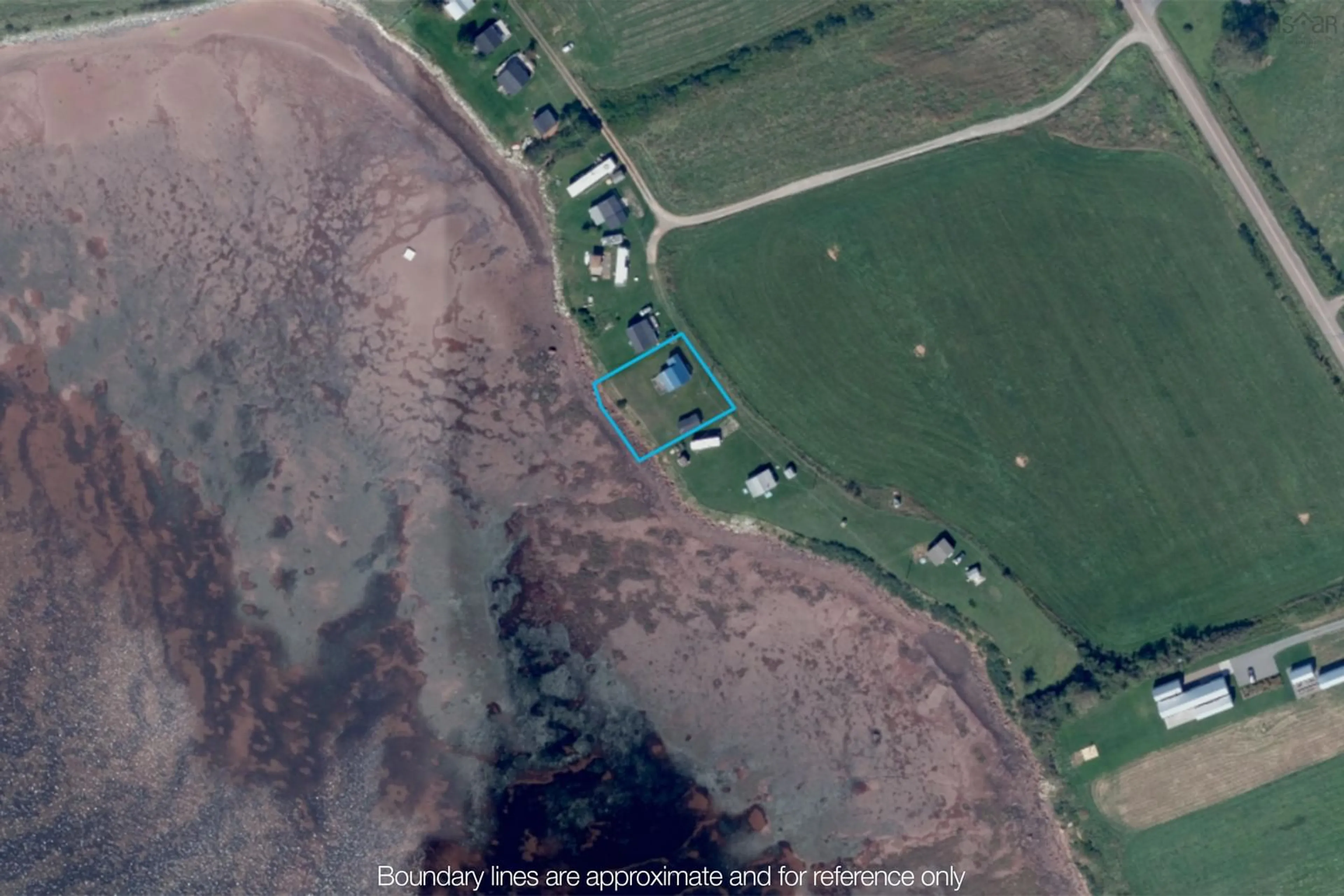A pic from outside/outdoor area/front of a property/back of a property/a pic from drone, unknown for 115 Fishing Point Rd, Pugwash Nova Scotia B0K 1L0