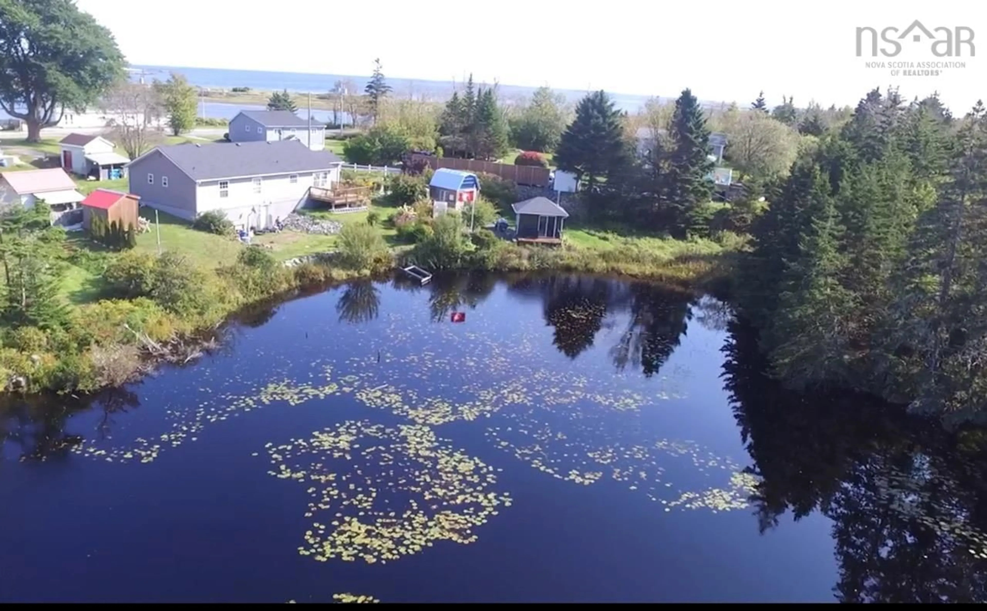 A pic from outside/outdoor area/front of a property/back of a property/a pic from drone, water/lake/river/ocean view for 81 Brighton Rd, Lockeport Nova Scotia B0T 1L0