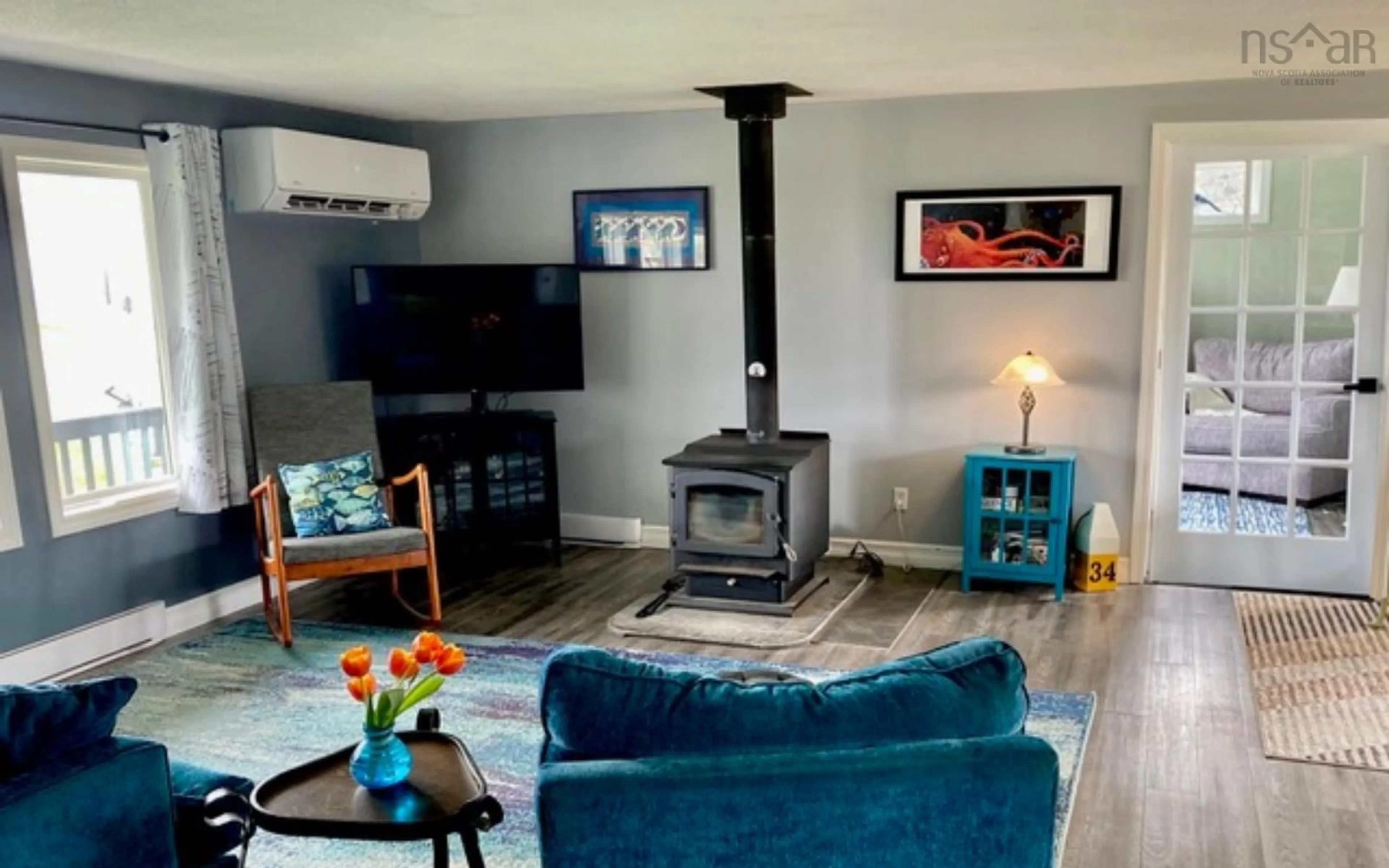 Living room with furniture, unknown for 81 Brighton Rd, Lockeport Nova Scotia B0T 1L0