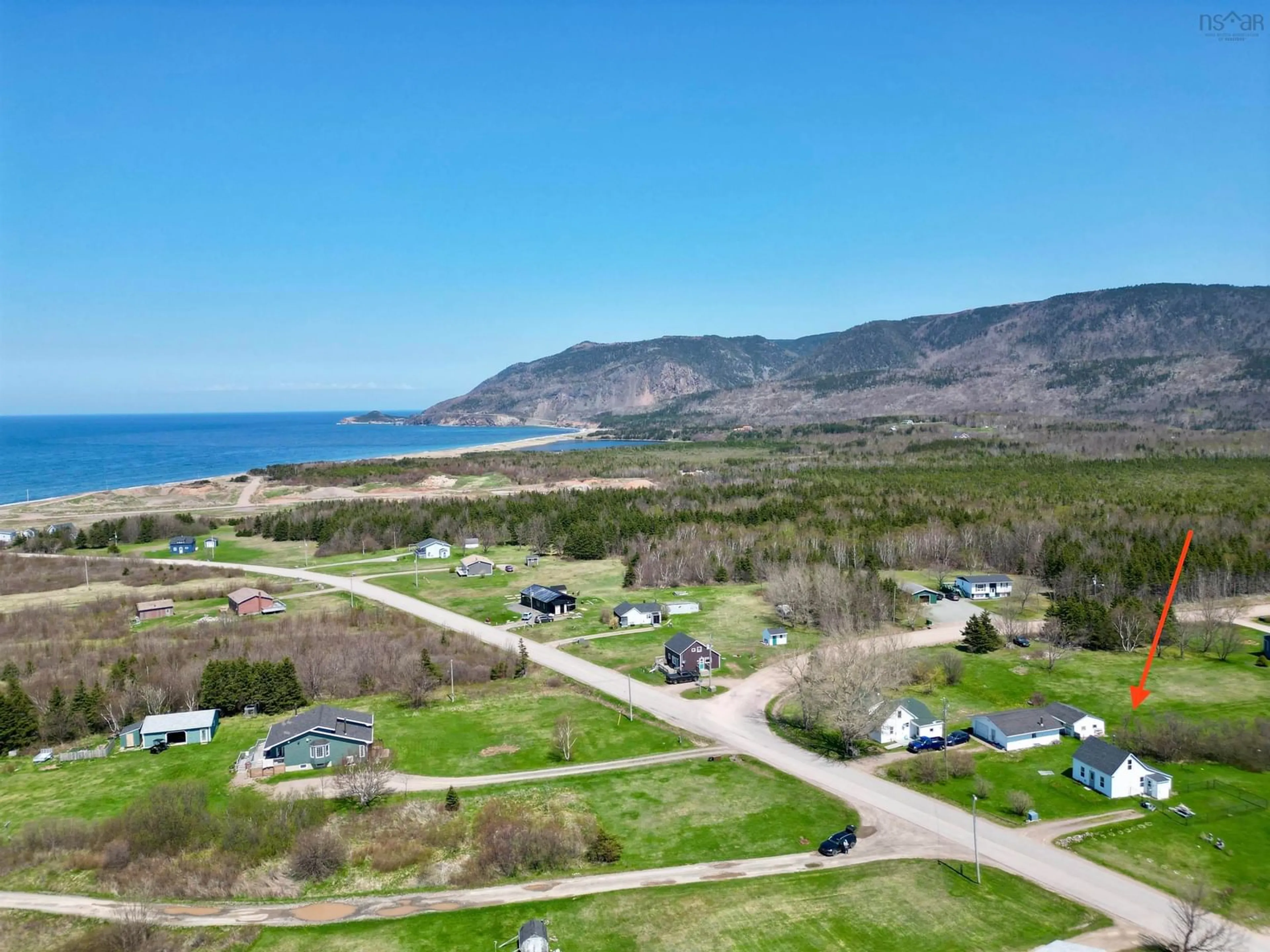 A pic from outside/outdoor area/front of a property/back of a property/a pic from drone, unknown for 224 Lapointe Rd, Petit Étang Nova Scotia B0E 1H0