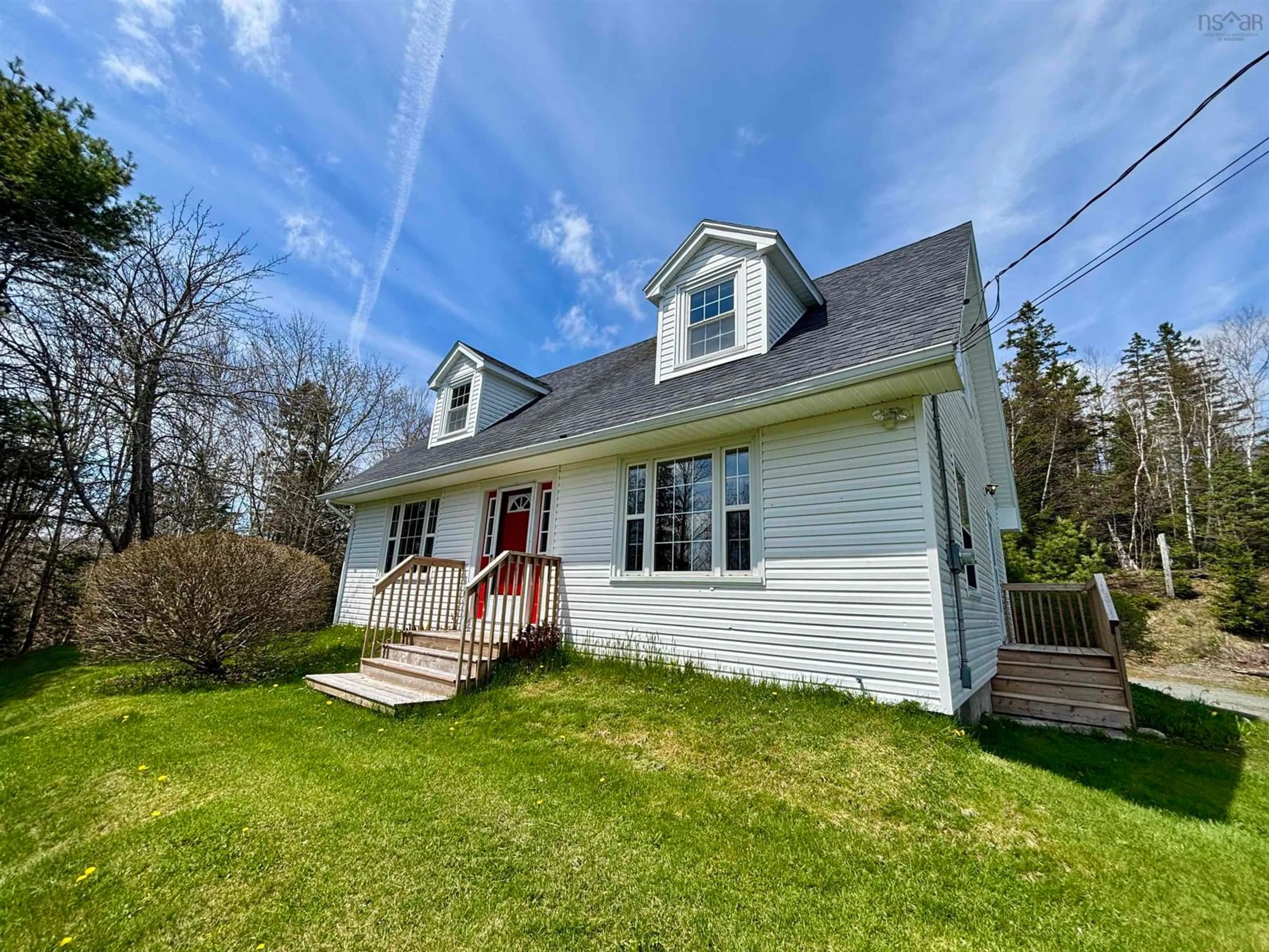 A pic from outside/outdoor area/front of a property/back of a property/a pic from drone, street for 2785 Ohio East Rd, St. Joseph Nova Scotia B2G 2K8