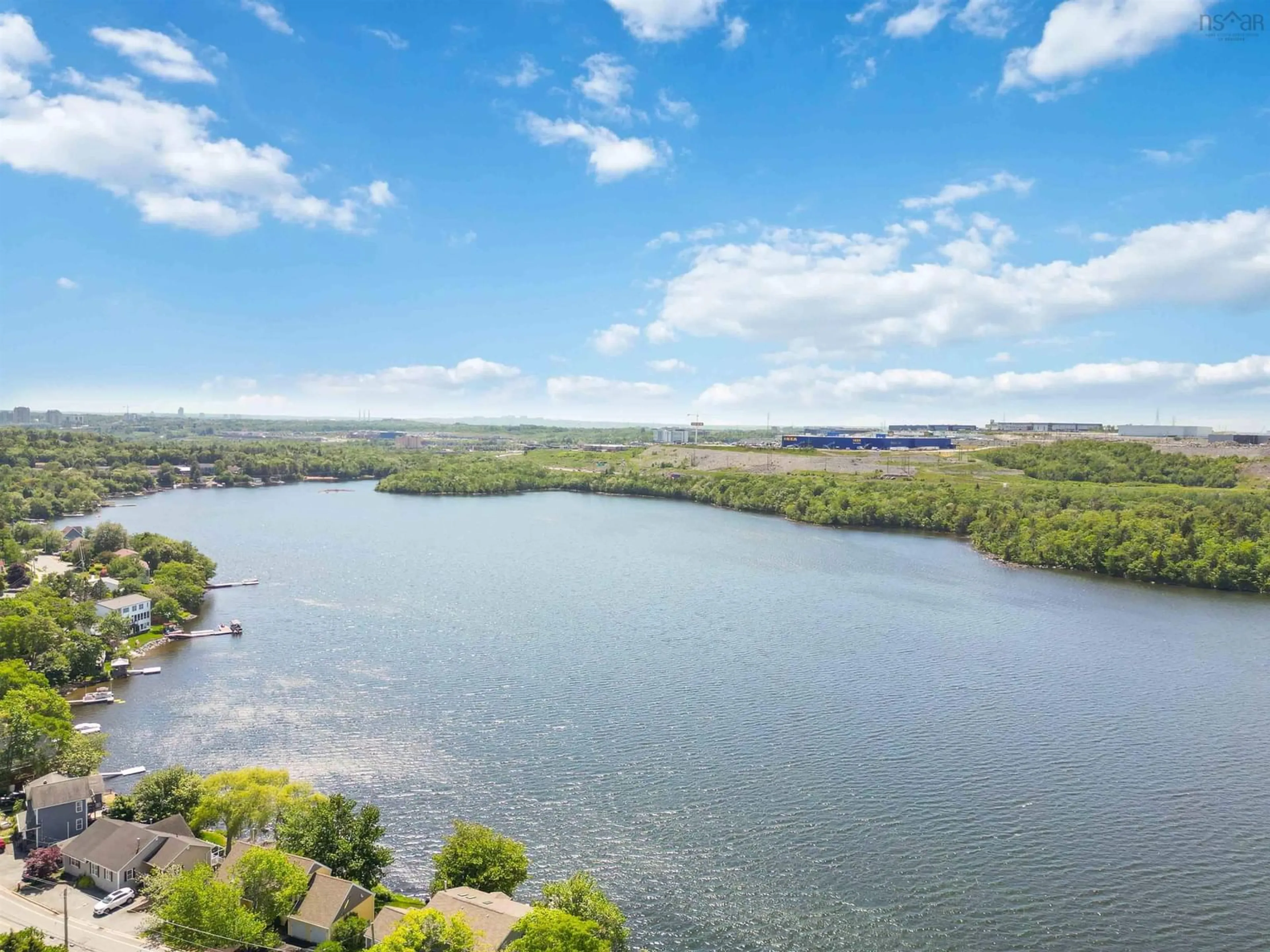 A pic from outside/outdoor area/front of a property/back of a property/a pic from drone, water/lake/river/ocean view for 37 Pearlgarden Close, Dartmouth Nova Scotia B2X 0C3