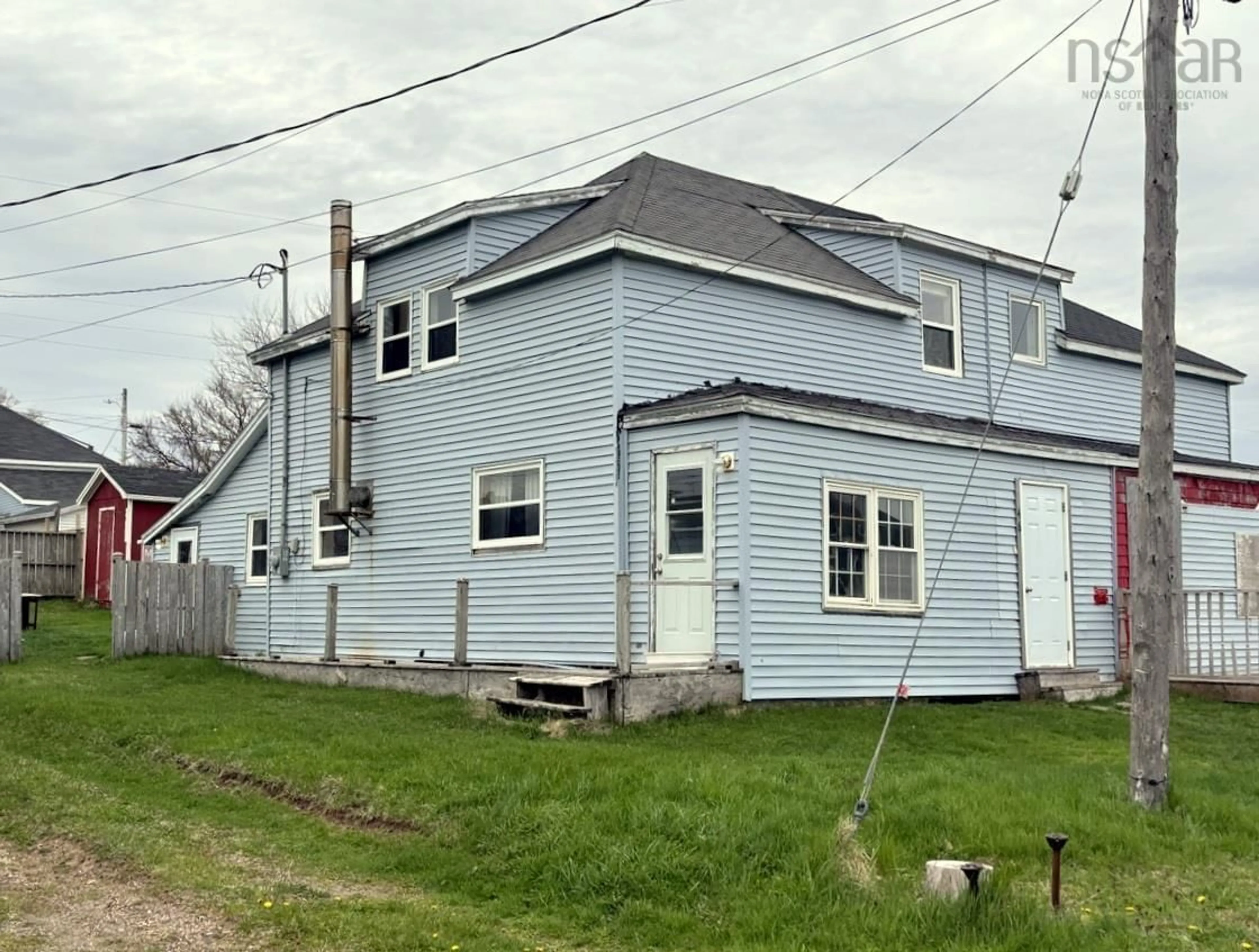 A pic from outside/outdoor area/front of a property/back of a property/a pic from drone, building for 46 Mann Ave, Inverness Nova Scotia B0E 1N0