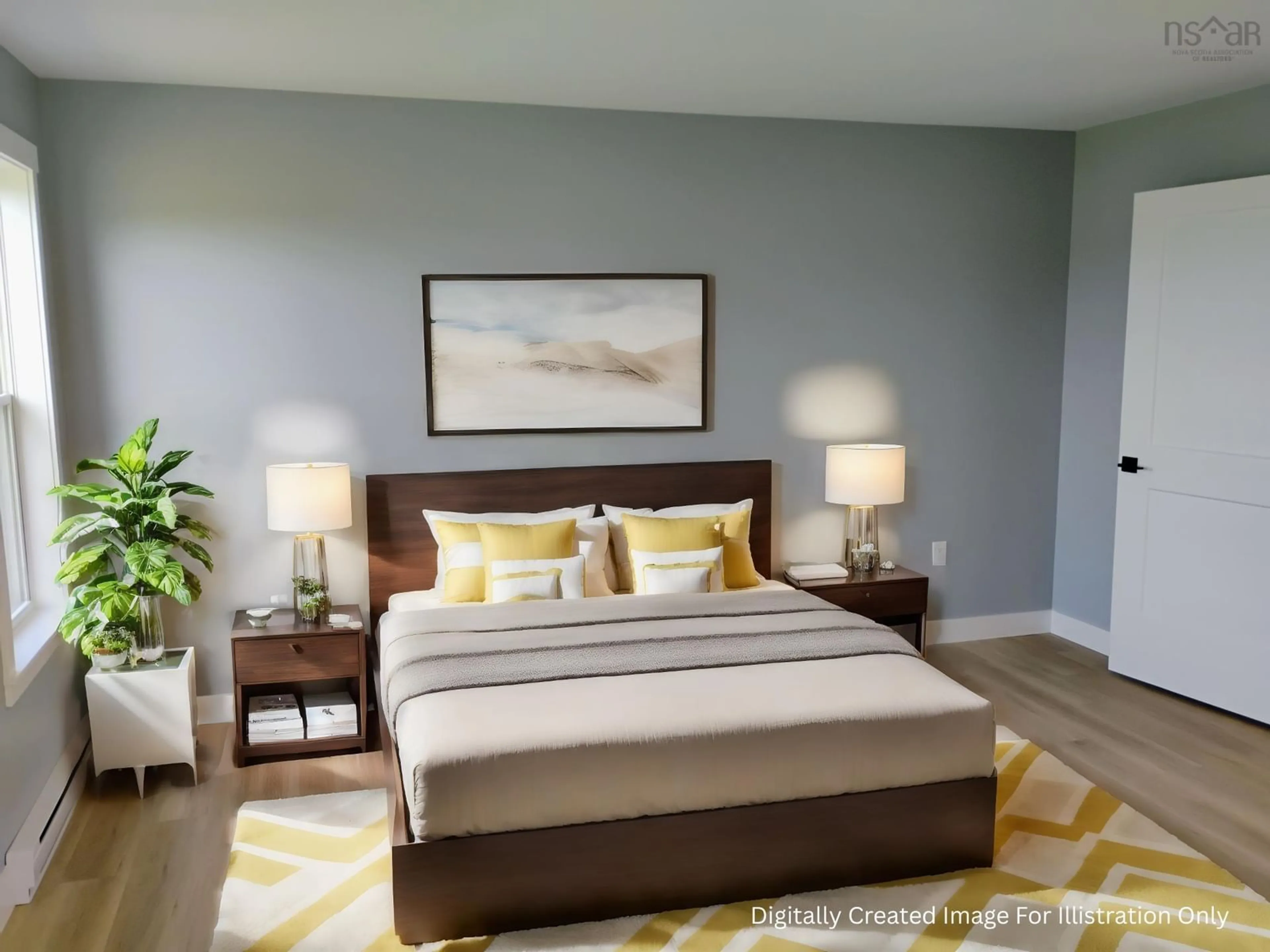 Bedroom with bed, unknown for 13 Livia Meadows, Debert Nova Scotia B0M 1G0