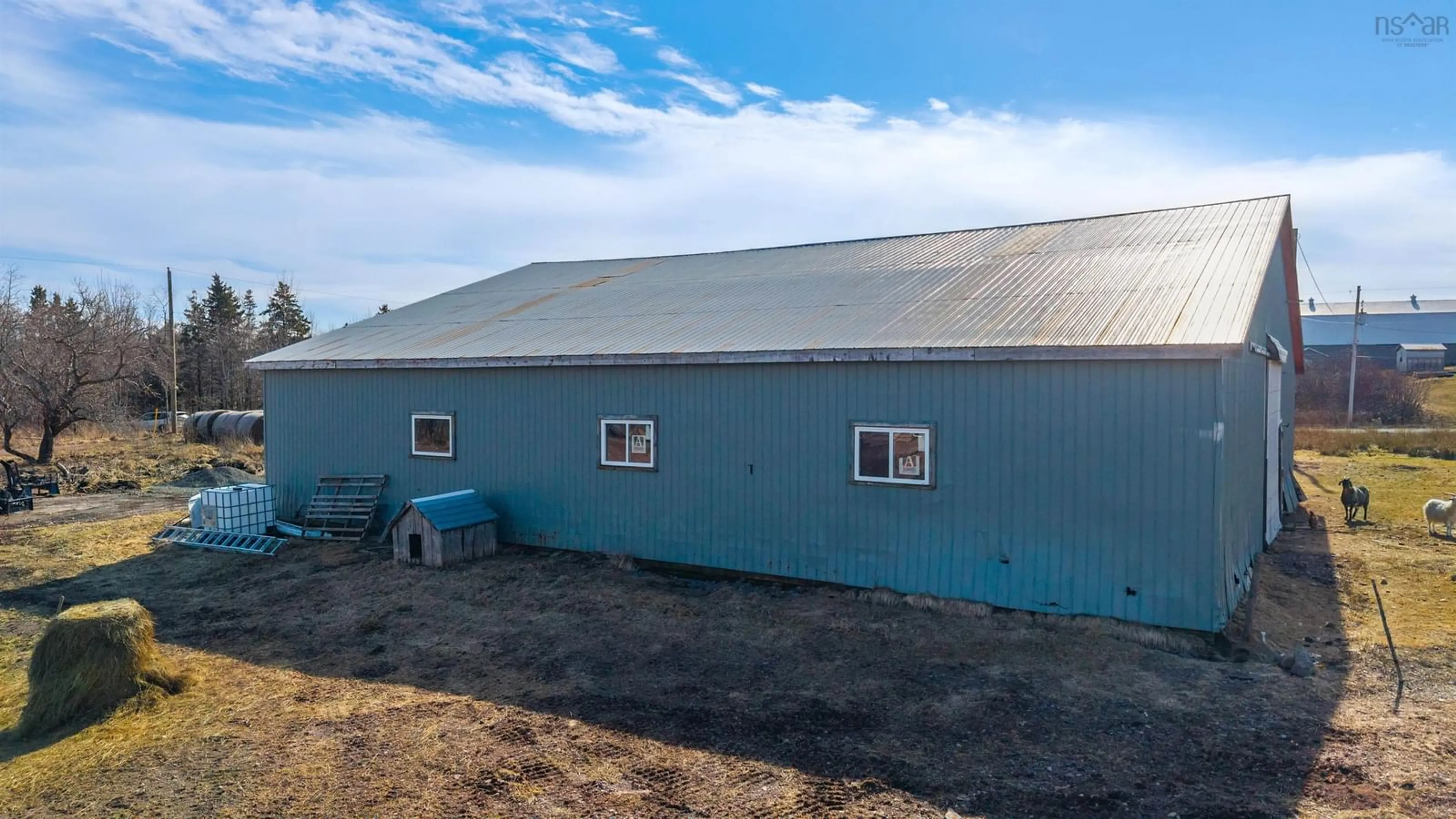 Shed for 549 Farm Rd, Heatherton Nova Scotia B0H 1R0