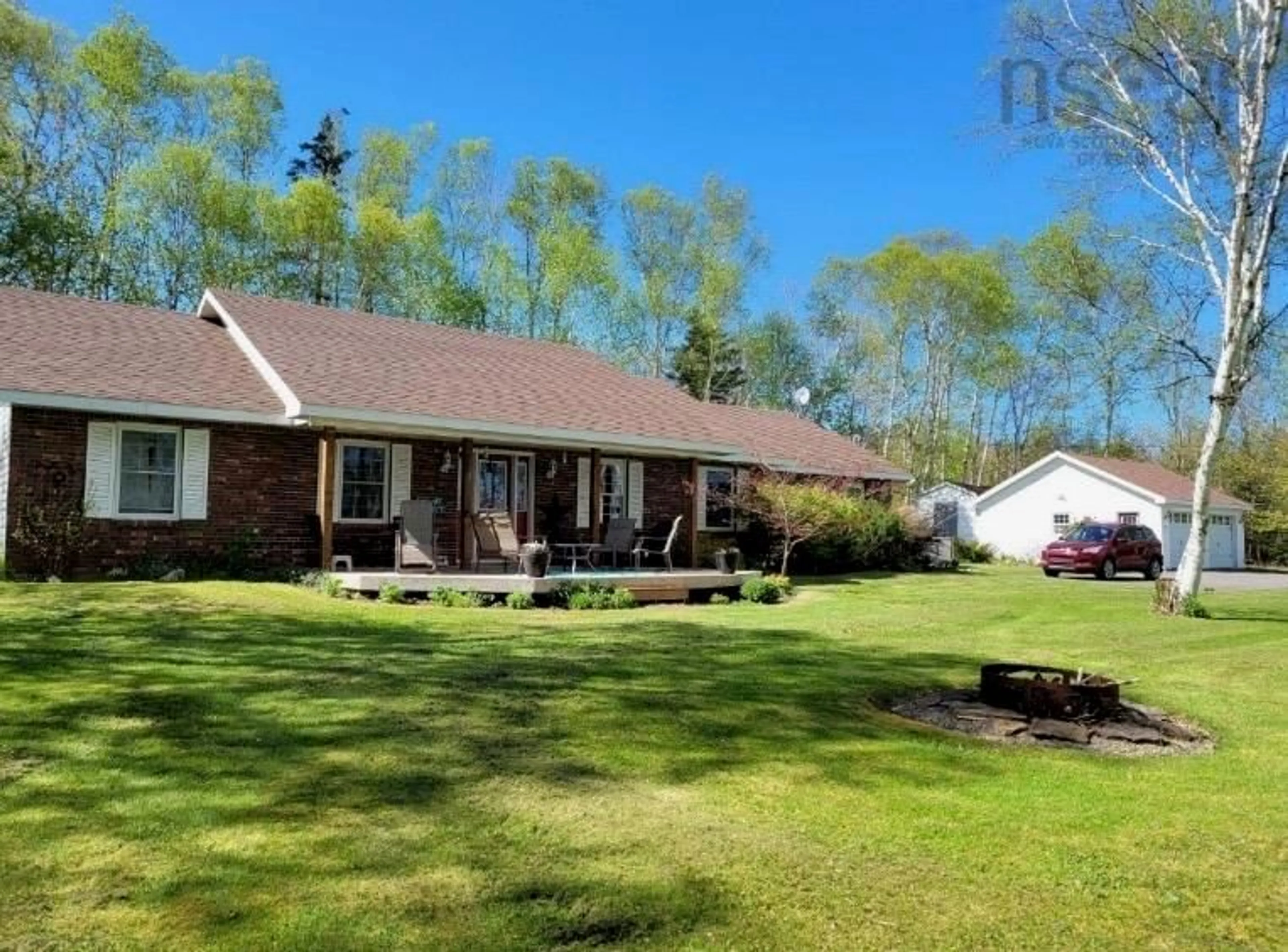 A pic from outside/outdoor area/front of a property/back of a property/a pic from drone, unknown for 94 Parkland Pl, Dalem Lake Nova Scotia B1Y 2X9