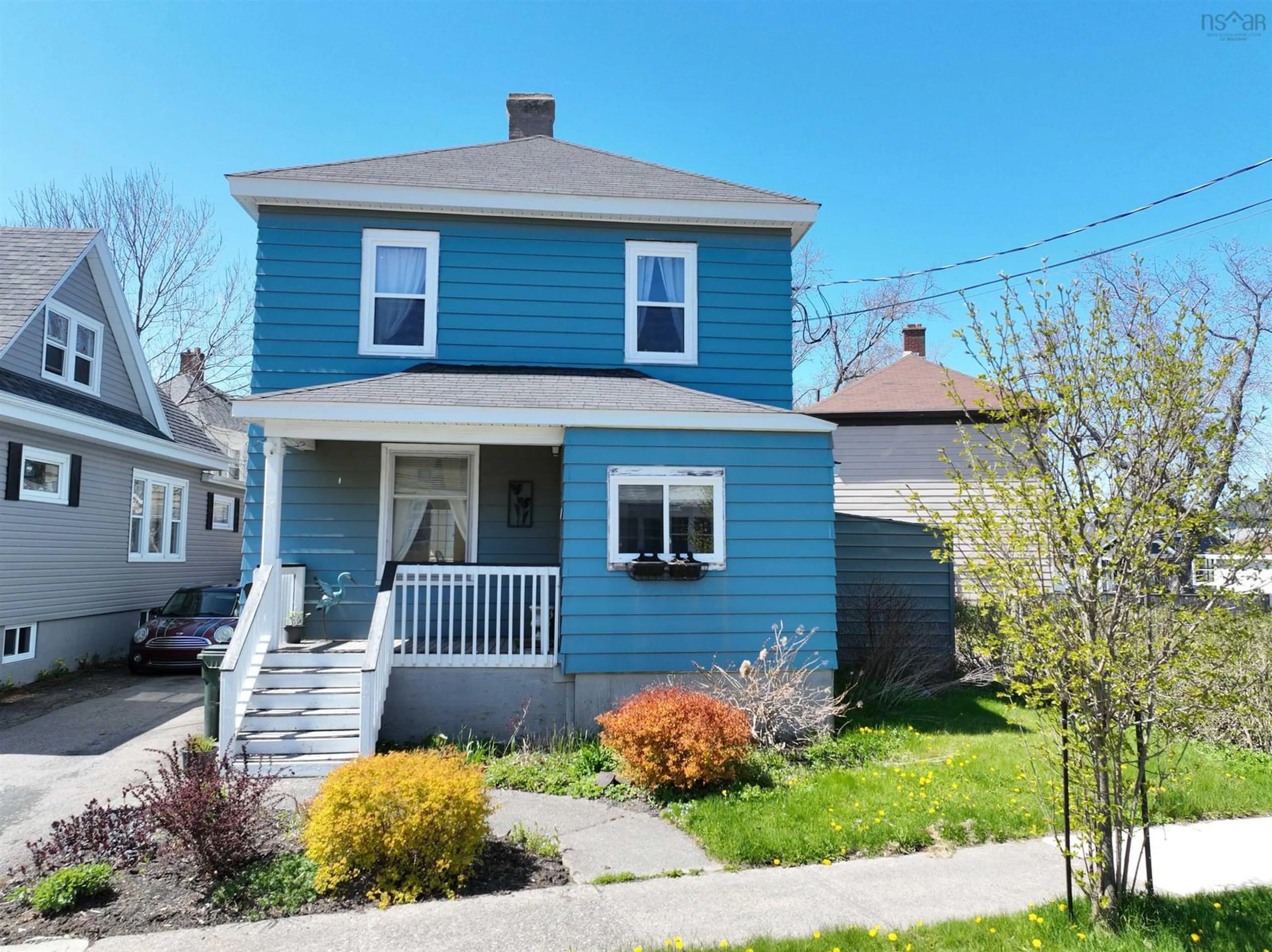 Home with vinyl exterior material, street for 61 Lorway Avenue, Sydney Nova Scotia B1P 4Z3