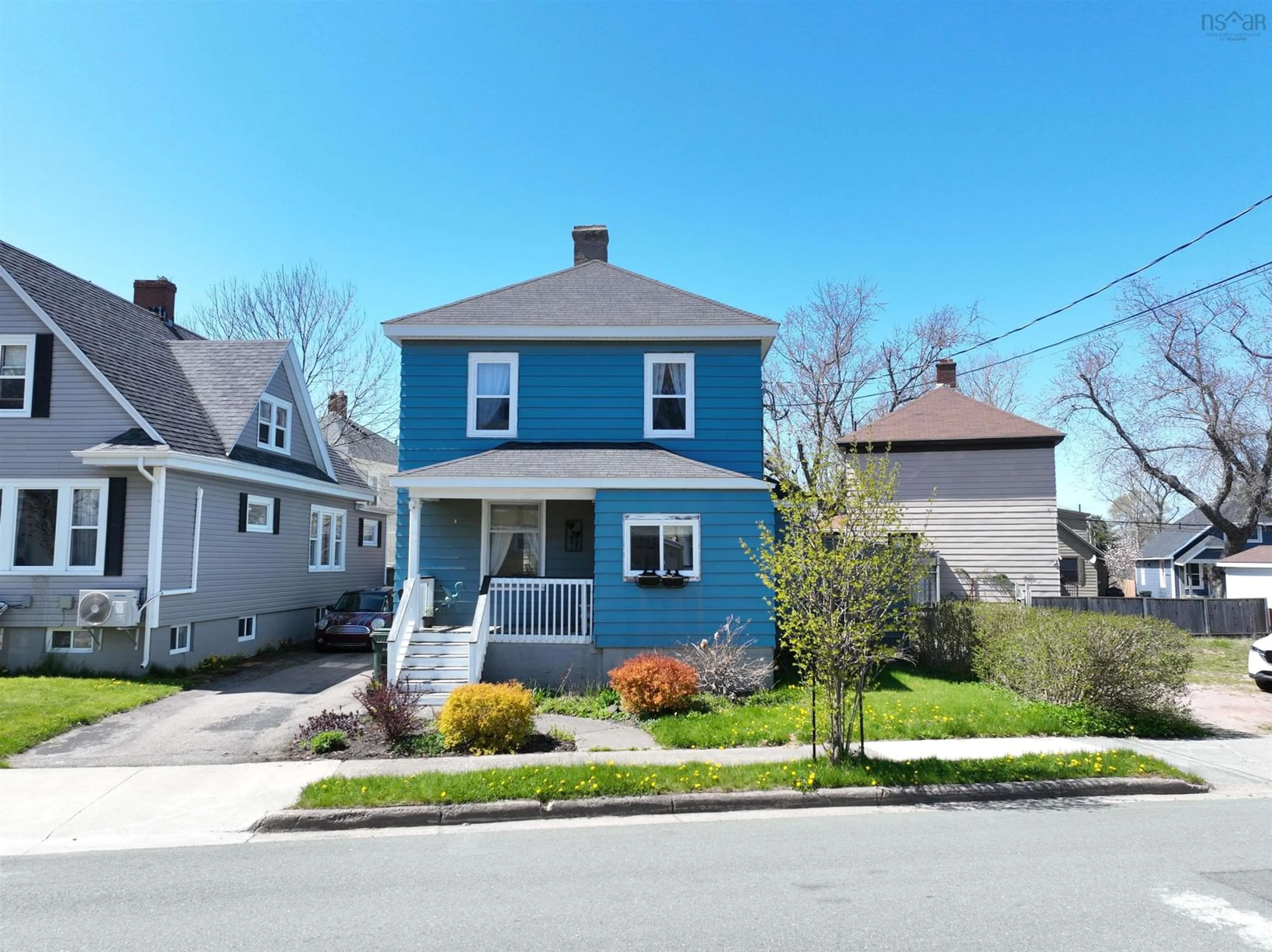 Home with vinyl exterior material, street for 61 Lorway Avenue, Sydney Nova Scotia B1P 4Z3